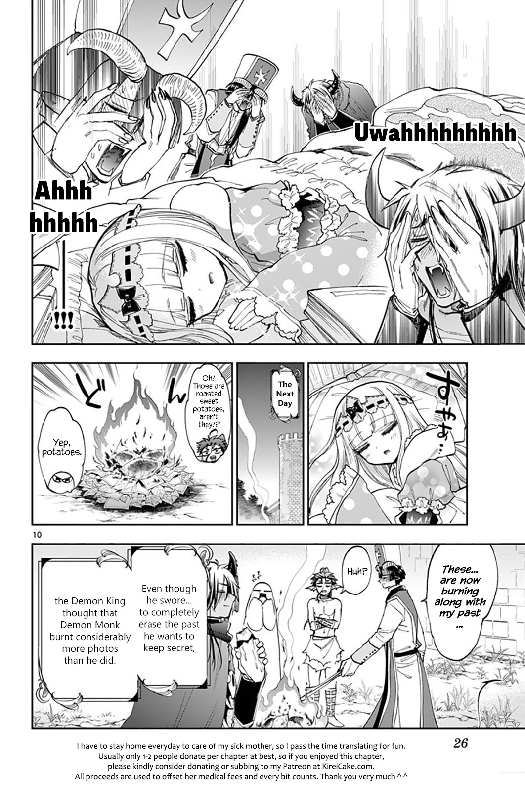 Maou-jou de Oyasumi Chapter 132 - Page 10