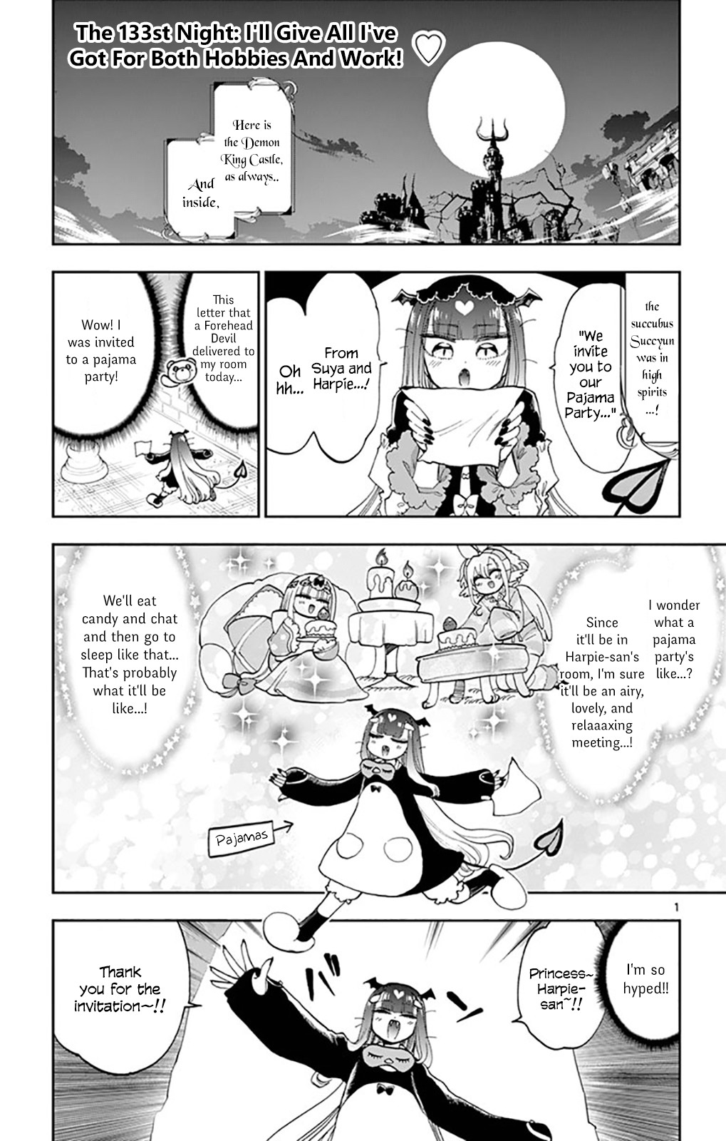 Maou-jou de Oyasumi Chapter 133 - Page 1