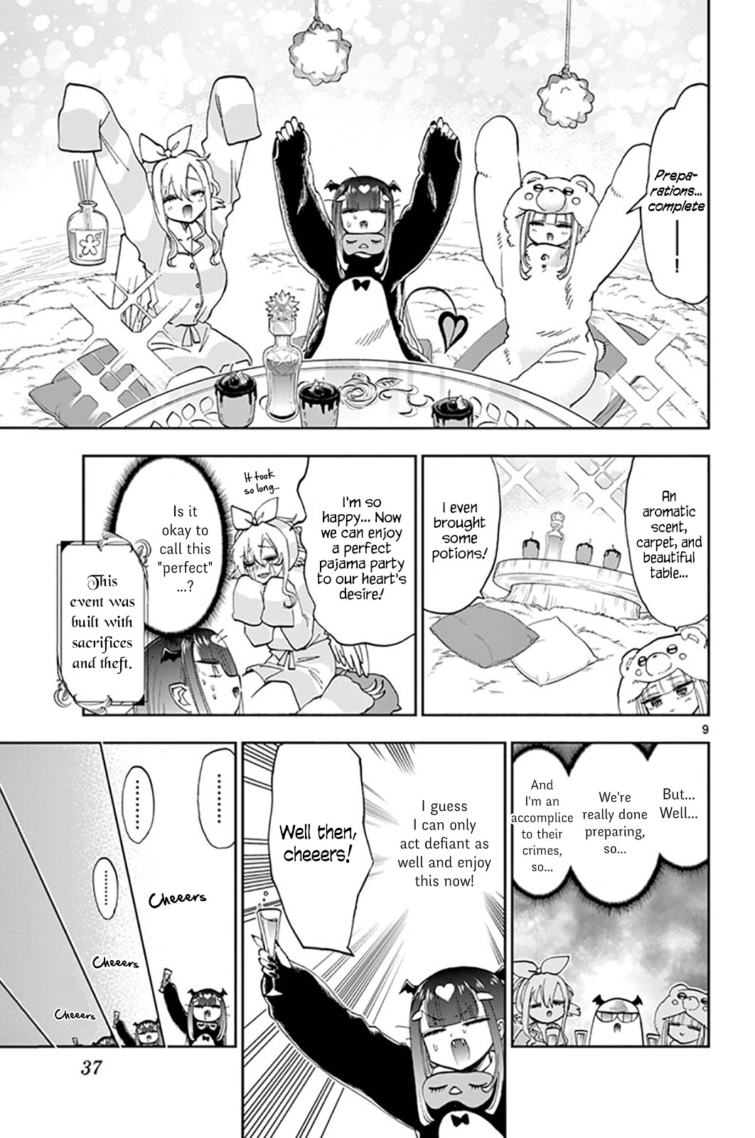 Maou-jou de Oyasumi Chapter 133 - Page 9