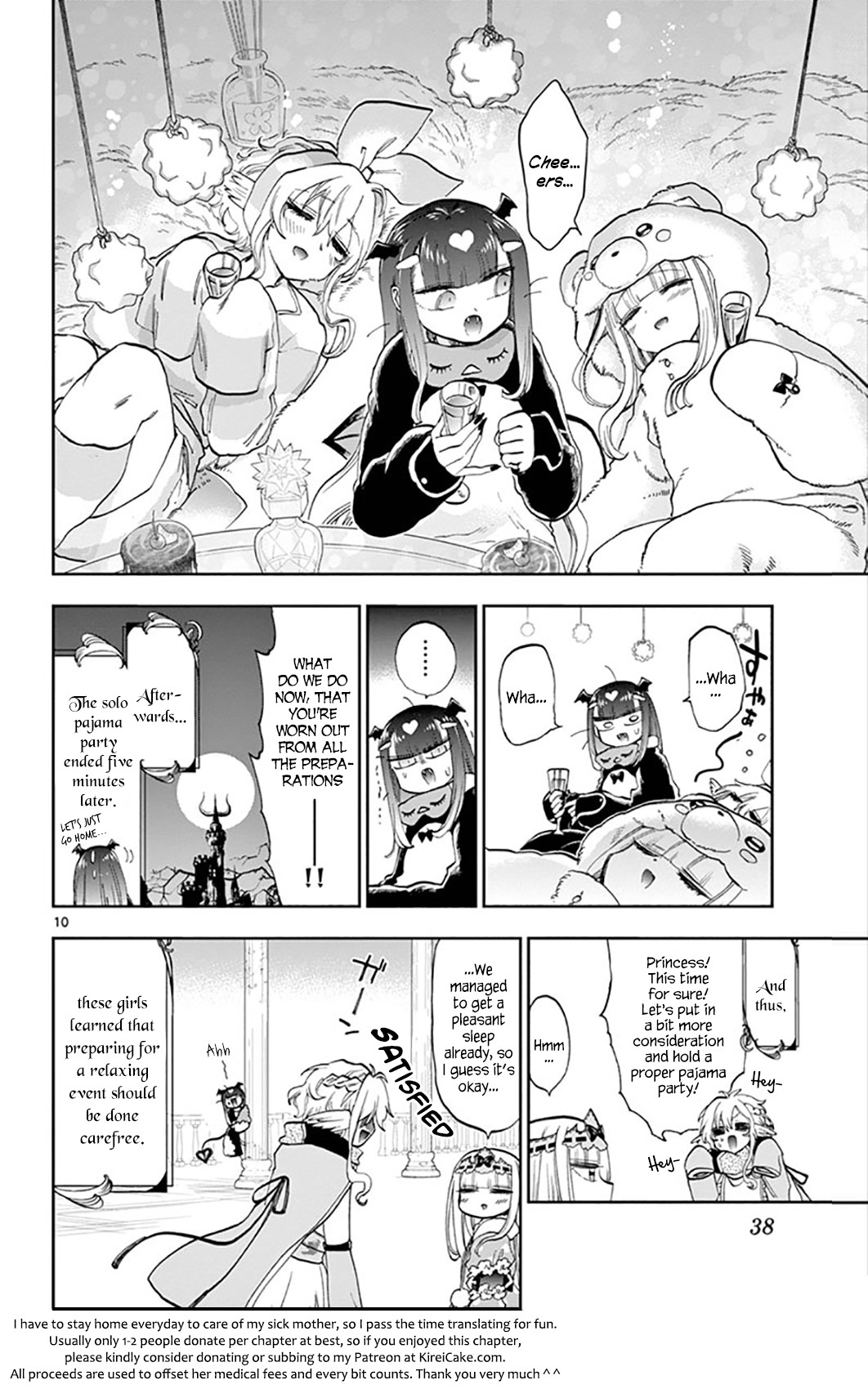 Maou-jou de Oyasumi Chapter 133 - Page 10