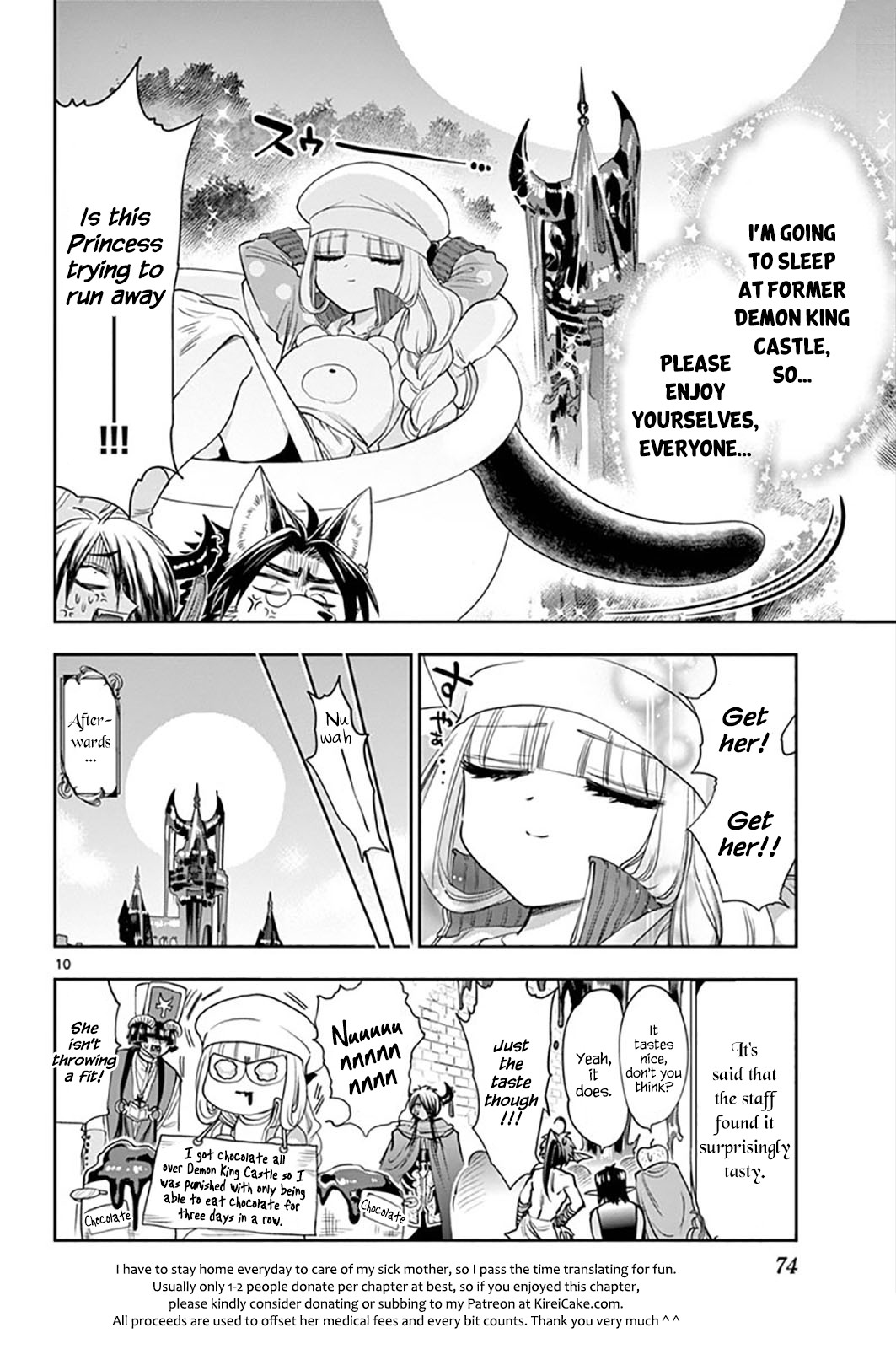 Maou-jou de Oyasumi Chapter 136 - Page 10