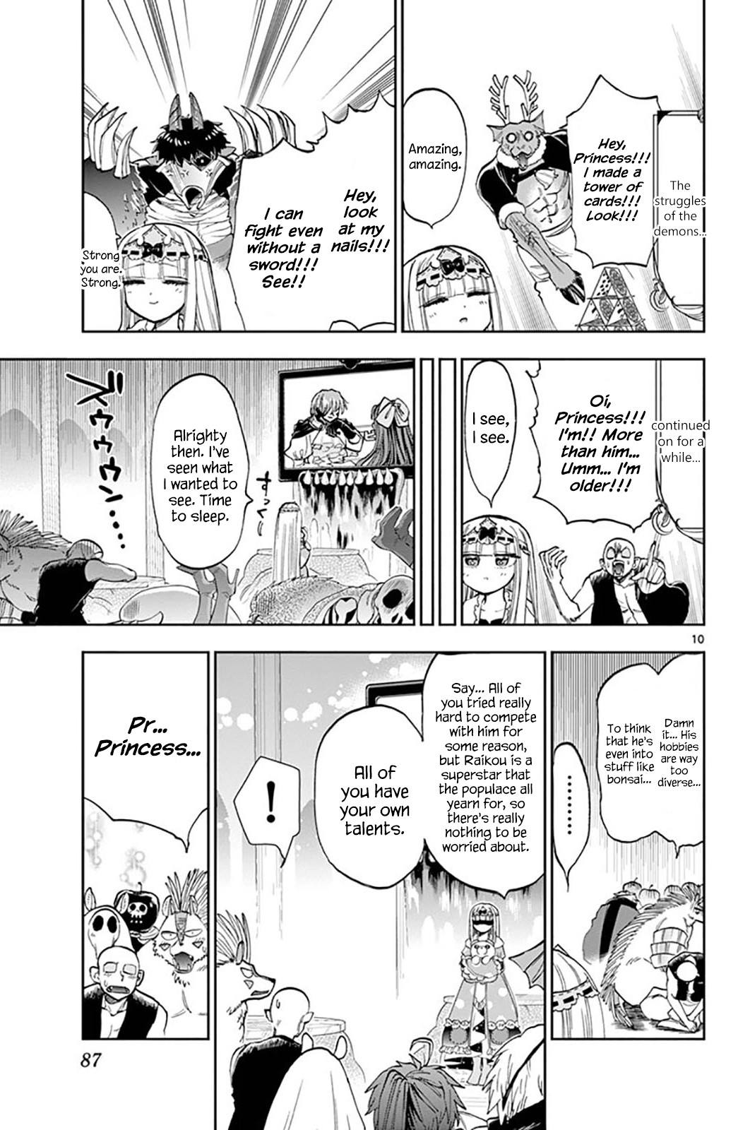 Maou-jou de Oyasumi Chapter 137 - Page 10