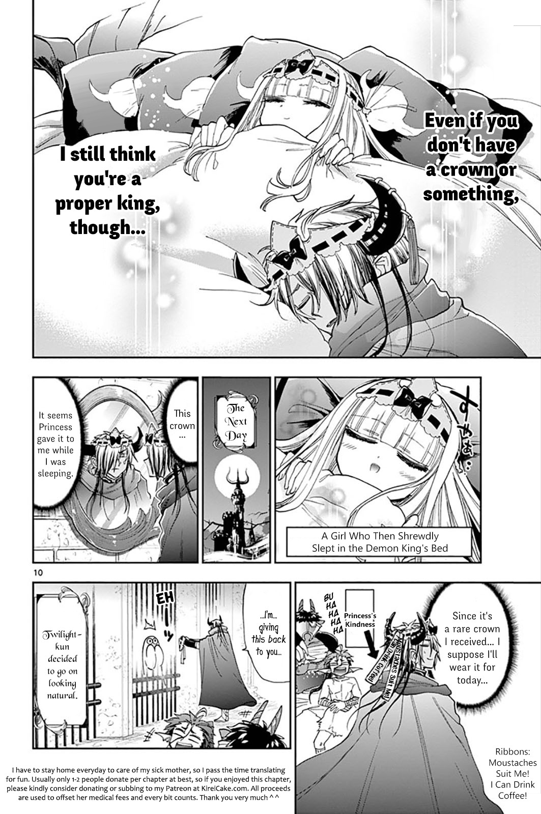 Maou-jou de Oyasumi Chapter 140 - Page 10
