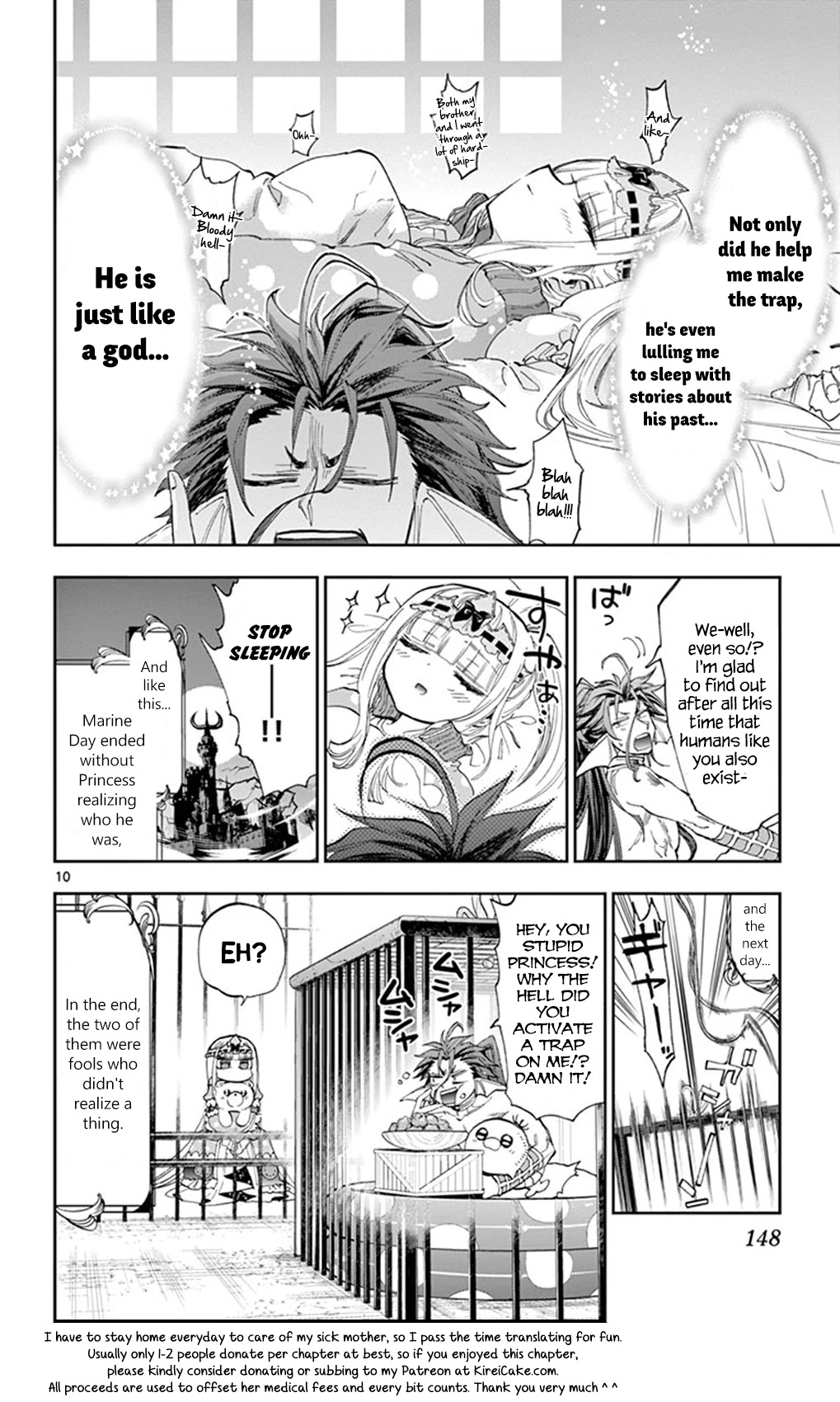 Maou-jou de Oyasumi Chapter 155 - Page 10