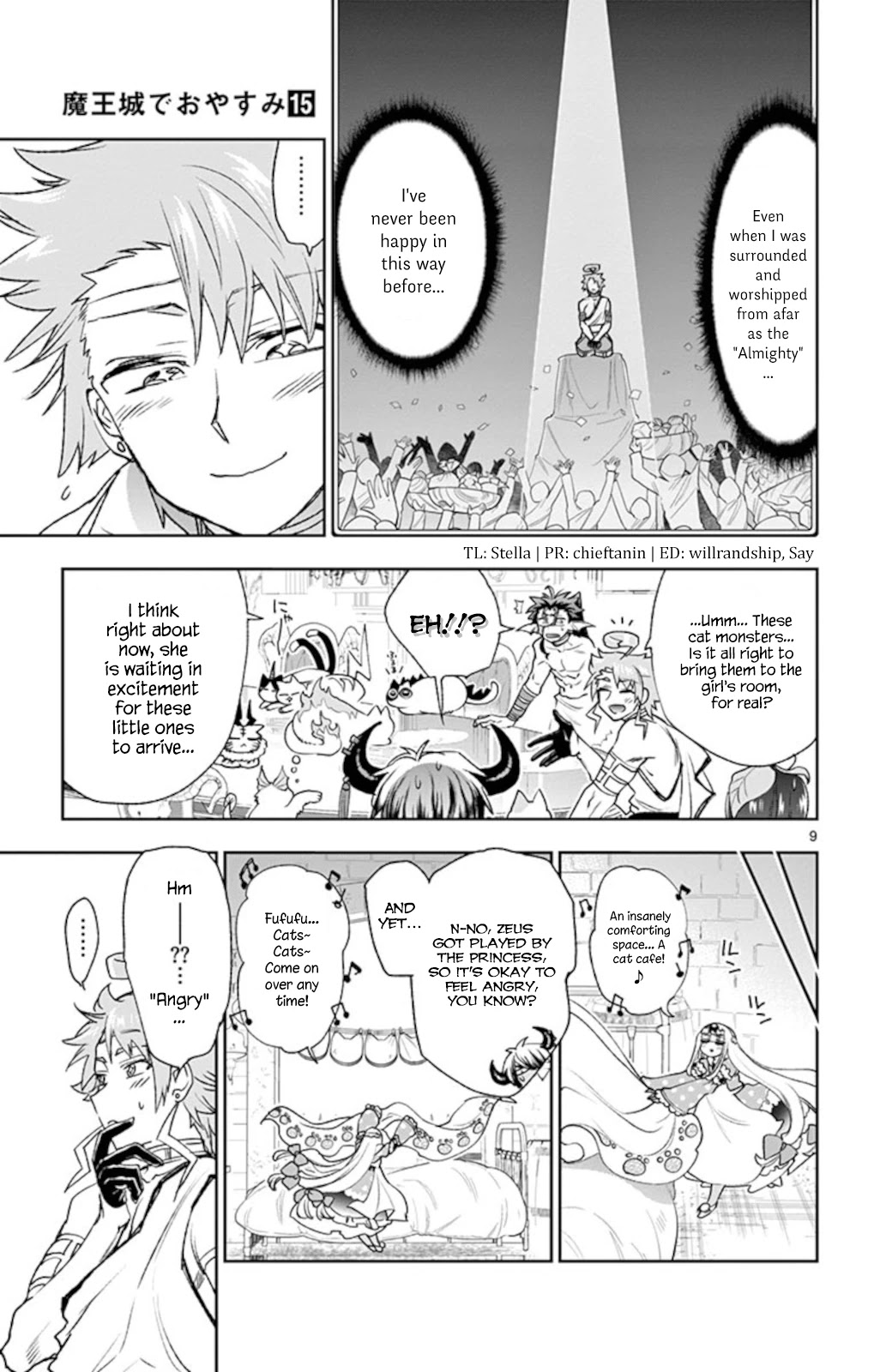 Maou-jou de Oyasumi Chapter 187 - Page 9
