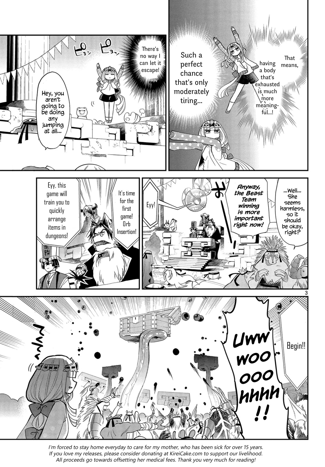 Maou-jou de Oyasumi Chapter 19 - Page 3