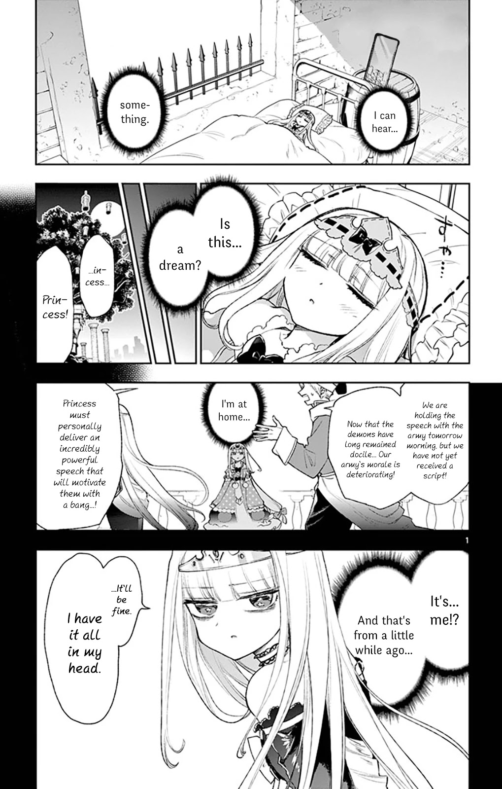 Maou-jou de Oyasumi Chapter 190 - Page 1