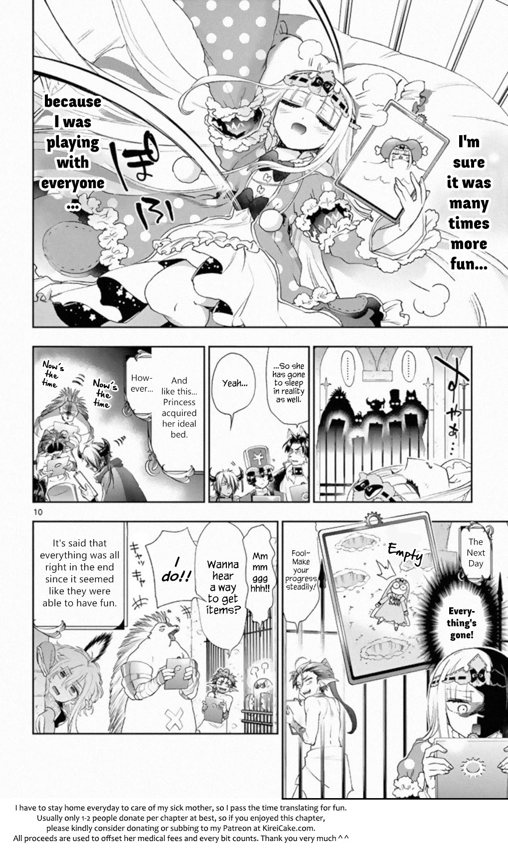 Maou-jou de Oyasumi Chapter 199 - Page 10