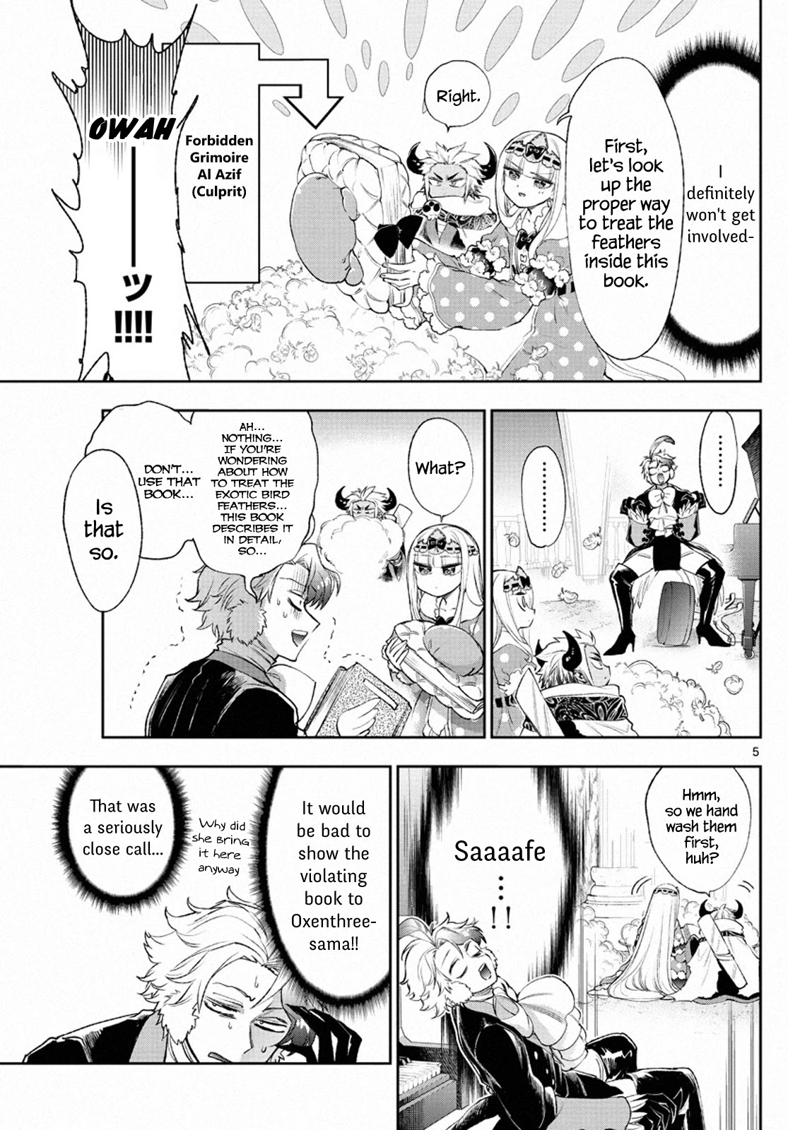 Maou-jou de Oyasumi Chapter 211 - Page 5