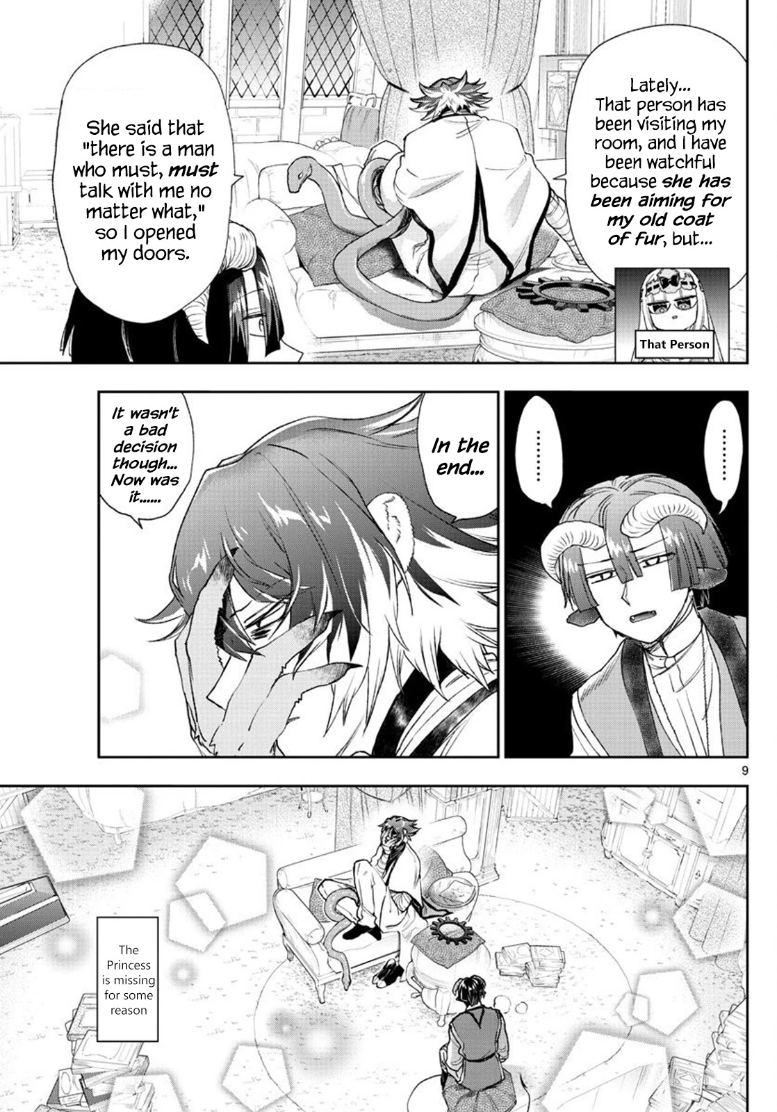 Maou-jou de Oyasumi Chapter 237 - Page 9