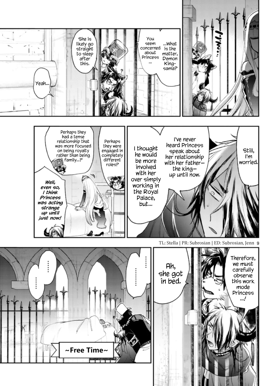 Maou-jou de Oyasumi Chapter 245 - Page 9