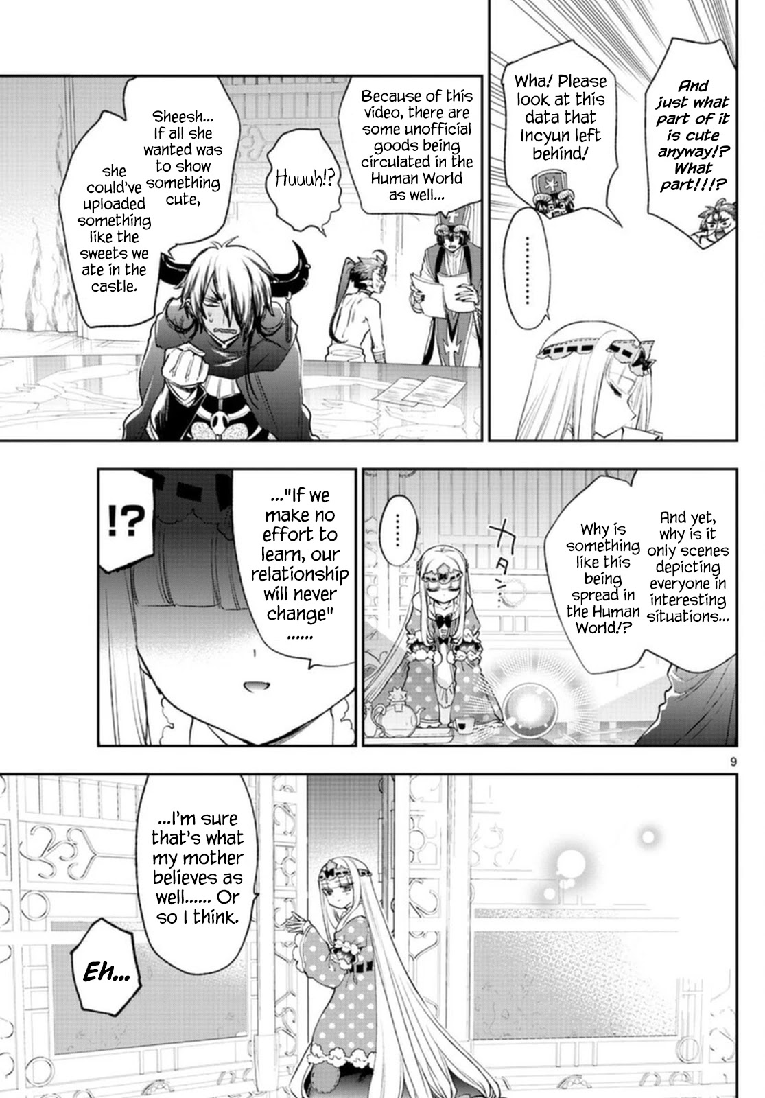 Maou-jou de Oyasumi Chapter 250 - Page 9
