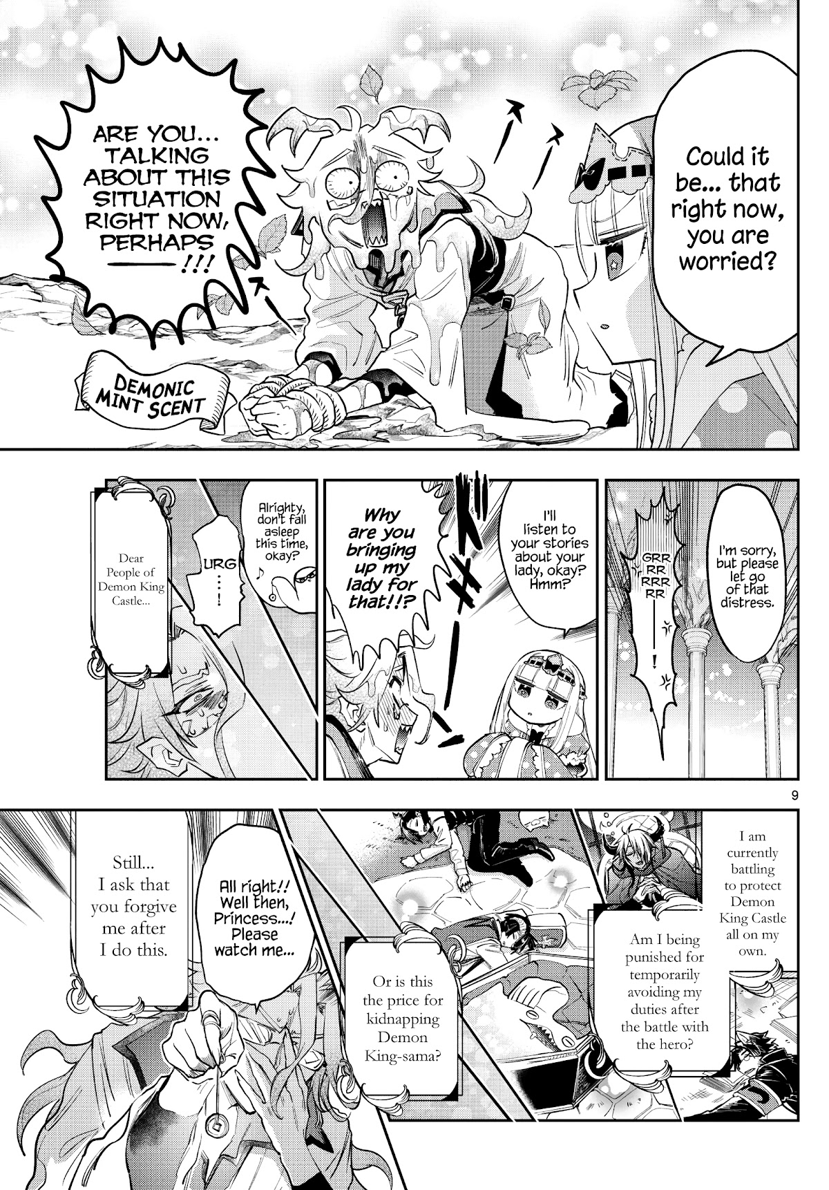 Maou-jou de Oyasumi Chapter 270 - Page 9