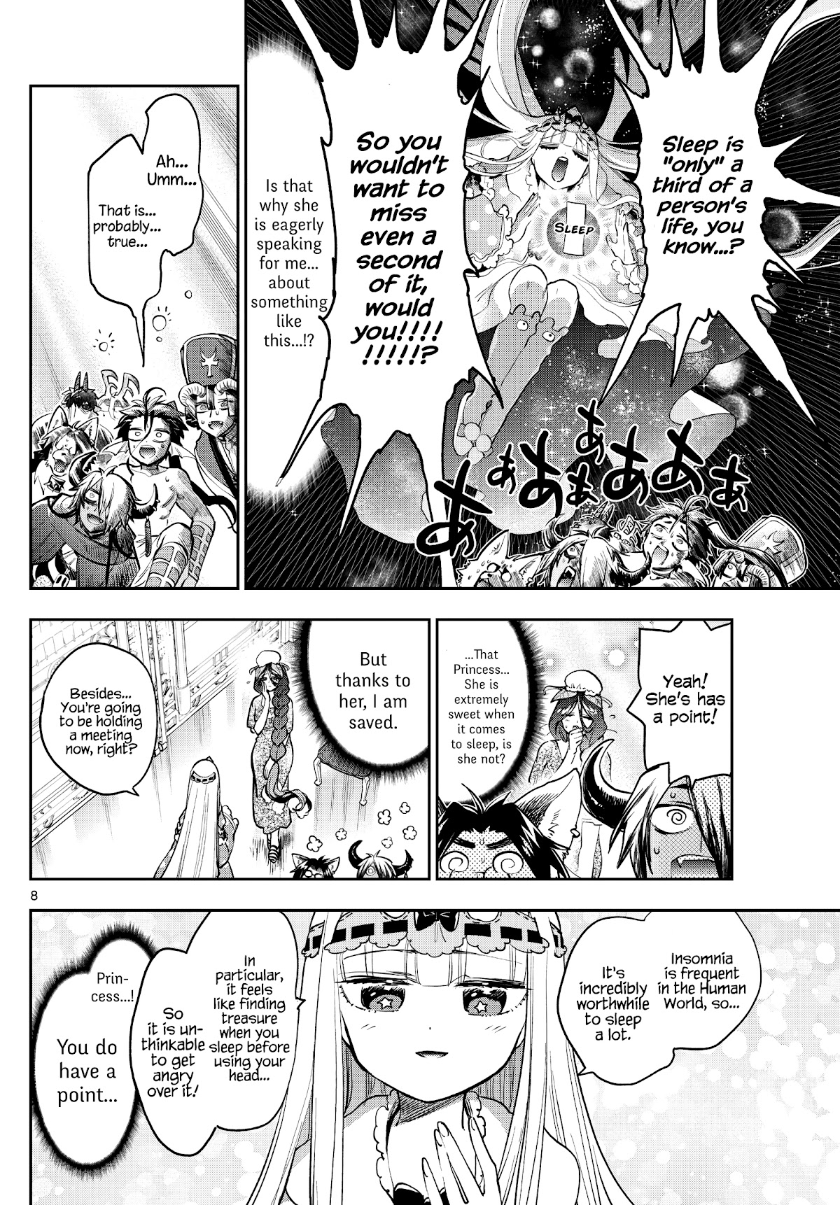 Maou-jou de Oyasumi Chapter 271 - Page 8
