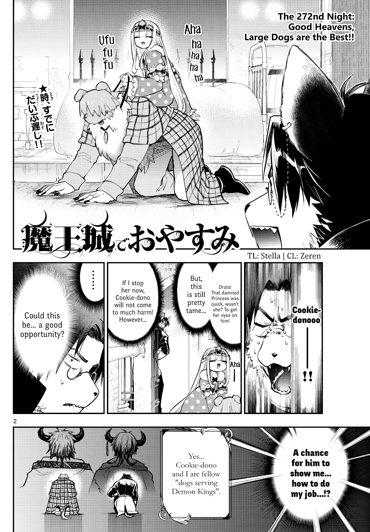 Maou-jou de Oyasumi Chapter 272 - Page 2