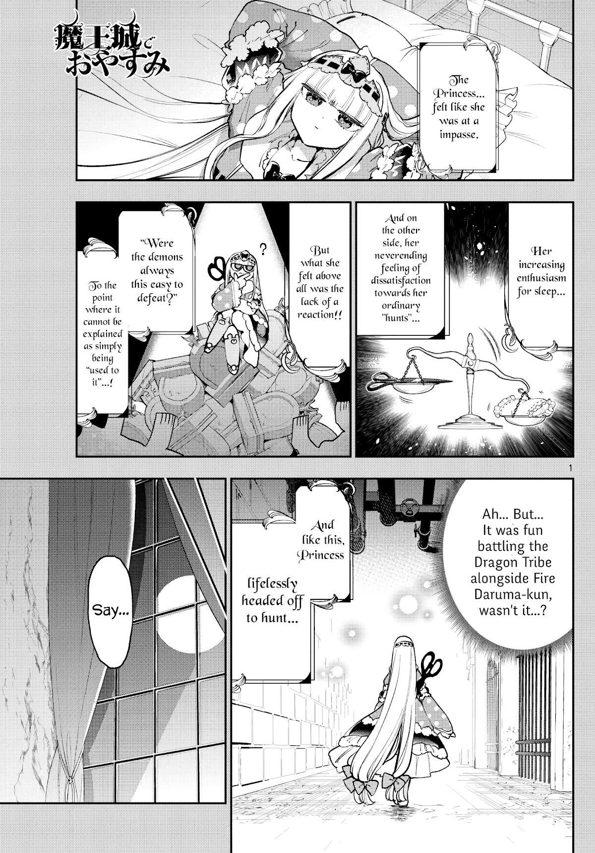Maou-jou de Oyasumi Chapter 276 - Page 1