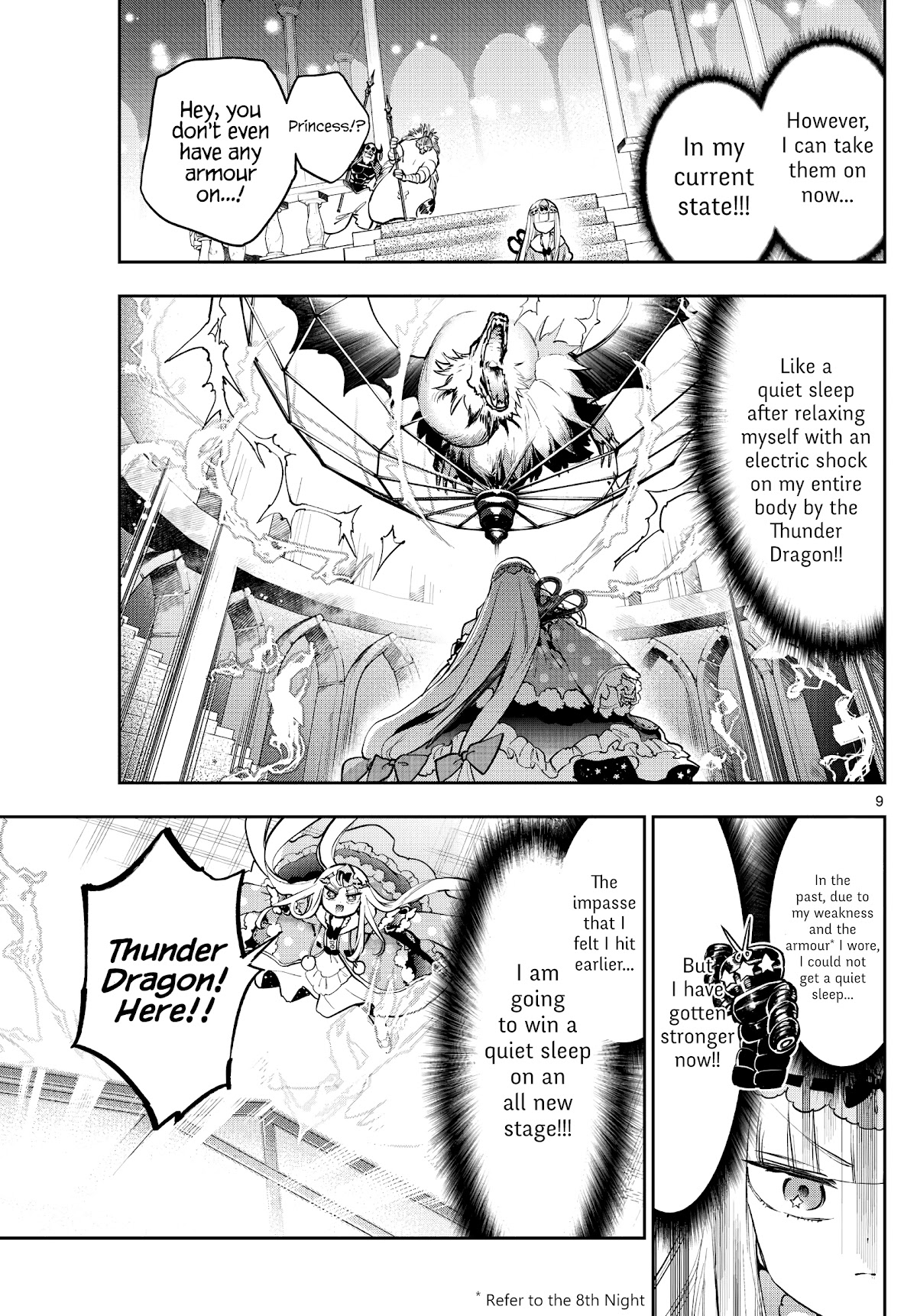 Maou-jou de Oyasumi Chapter 276 - Page 9