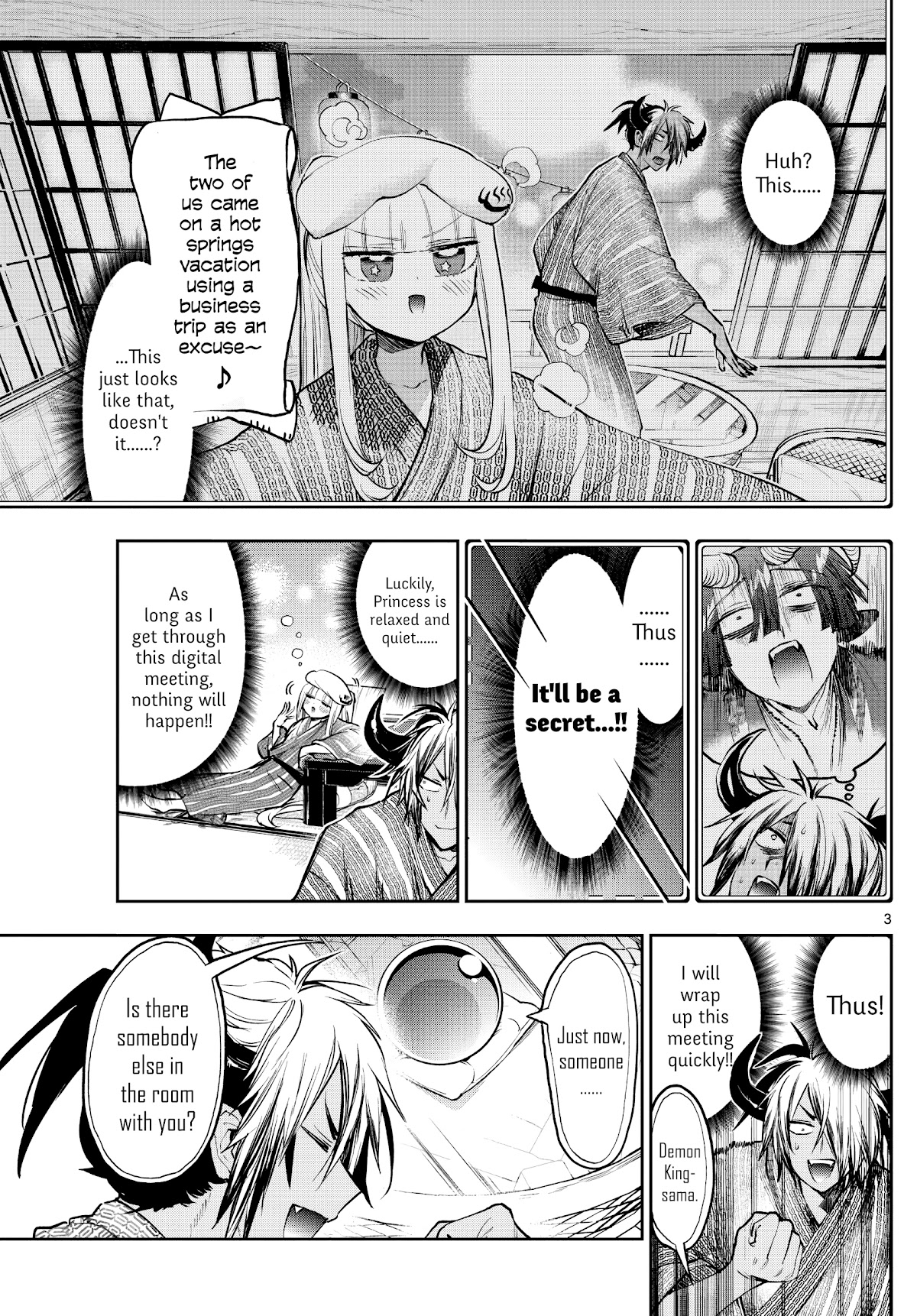 Maou-jou de Oyasumi Chapter 277 - Page 3