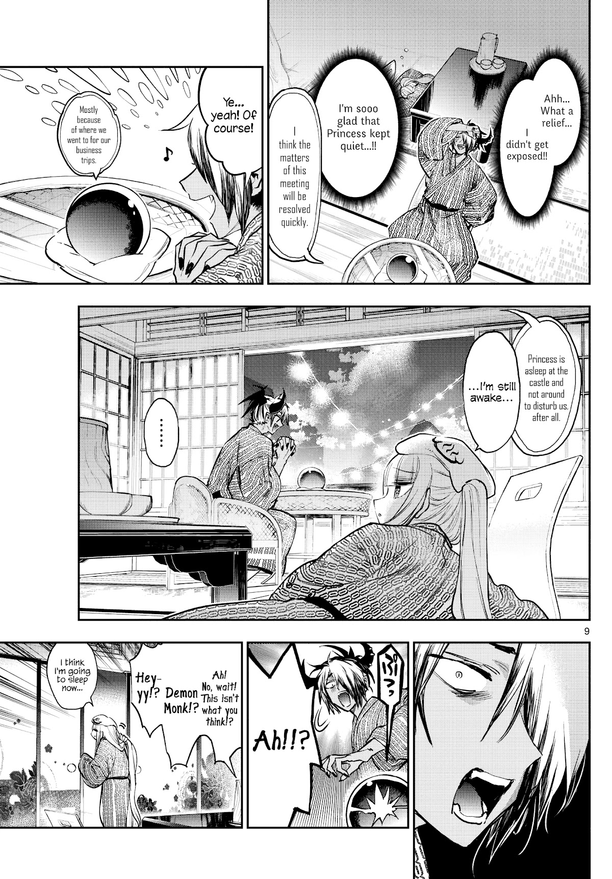 Maou-jou de Oyasumi Chapter 277 - Page 9