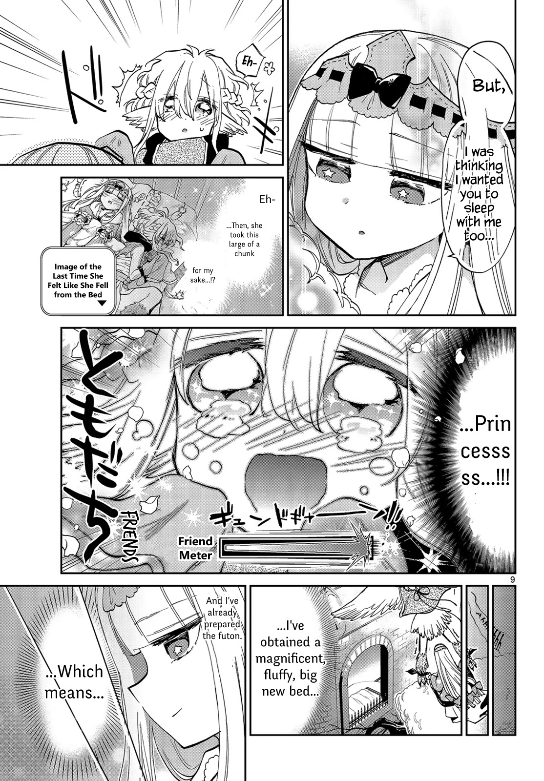Maou-jou de Oyasumi Chapter 28 - Page 9