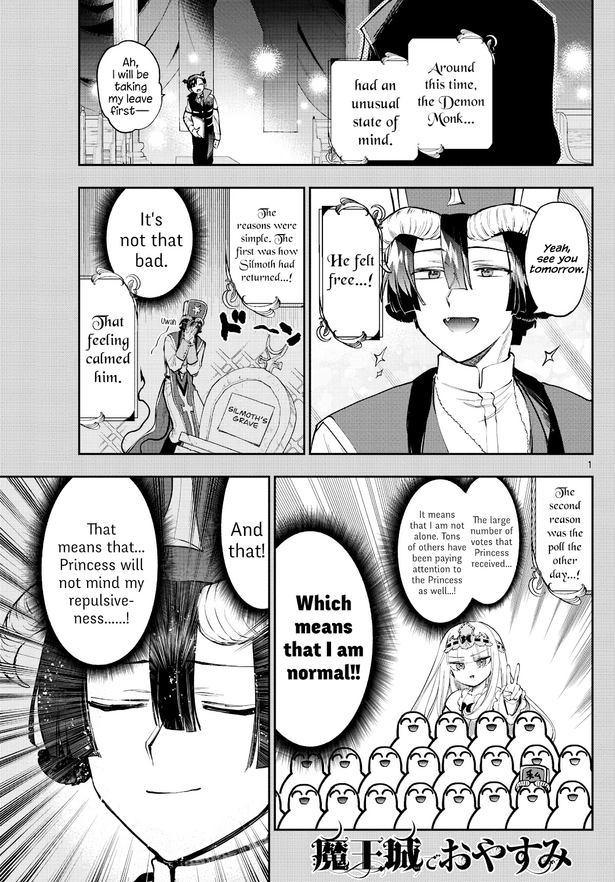Maou-jou de Oyasumi Chapter 281 - Page 1