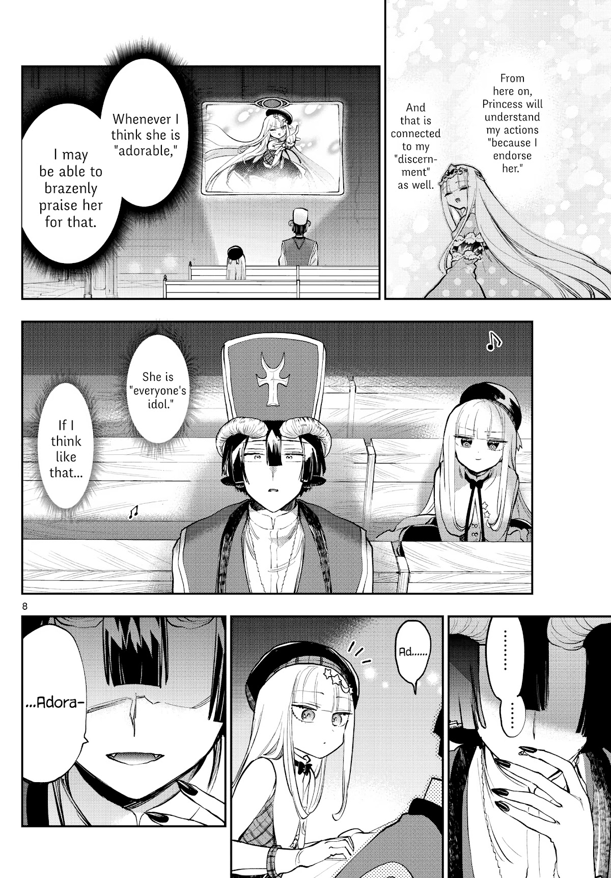 Maou-jou de Oyasumi Chapter 281 - Page 8