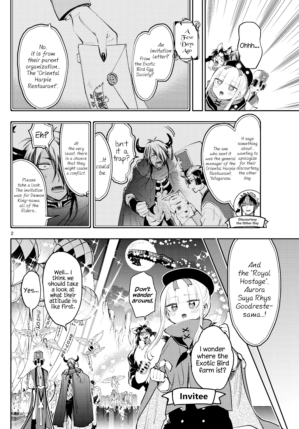 Maou-jou de Oyasumi Chapter 282 - Page 2