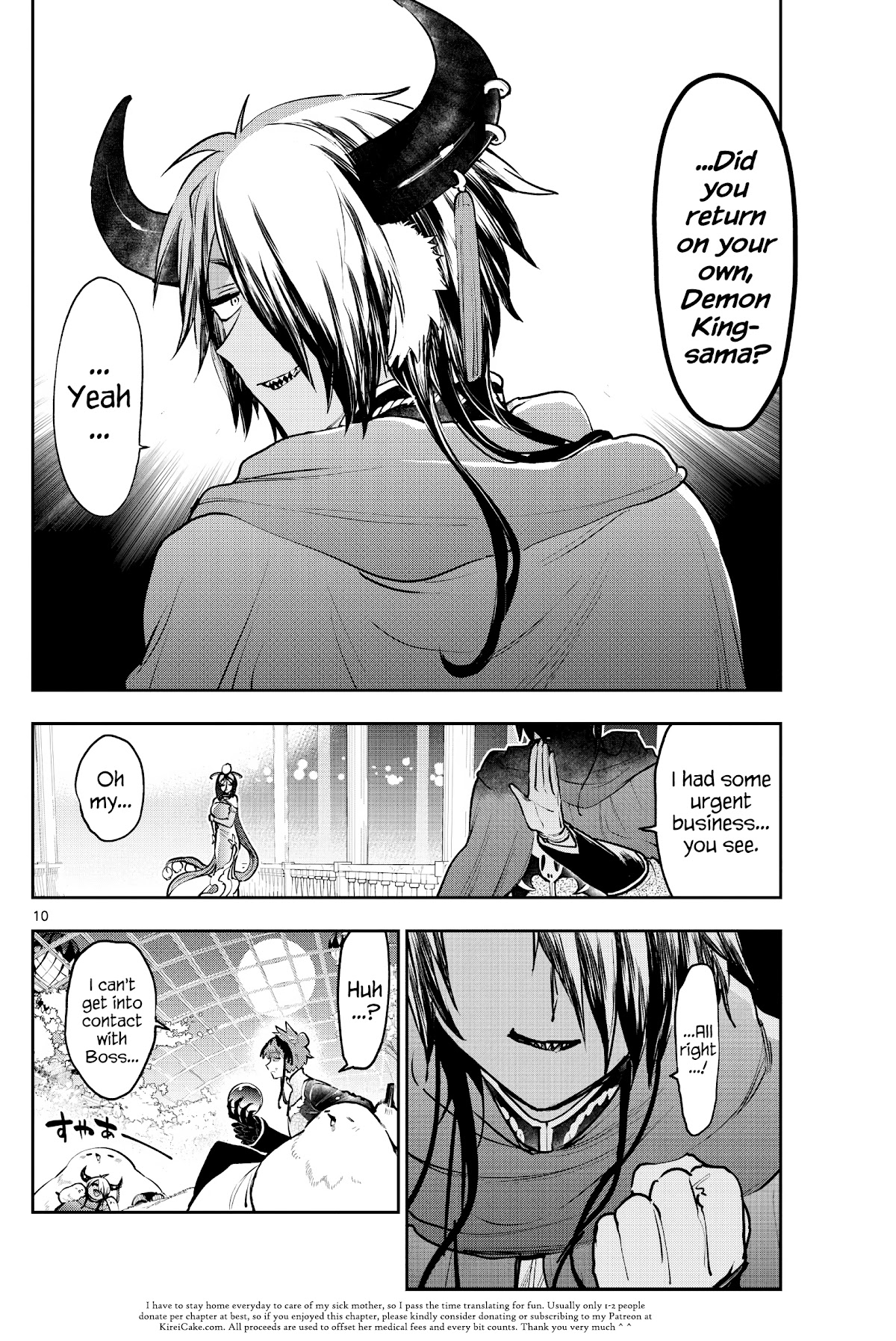 Maou-jou de Oyasumi Chapter 282 - Page 10