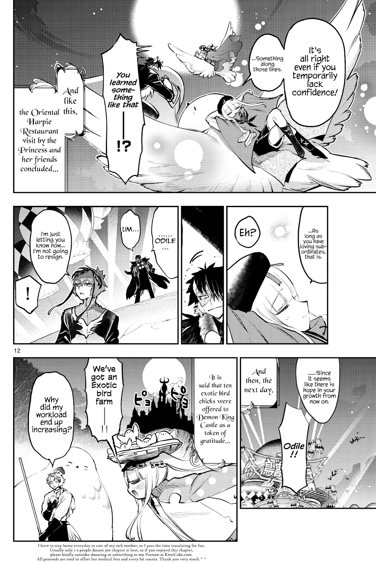 Maou-jou de Oyasumi Chapter 285 - Page 12