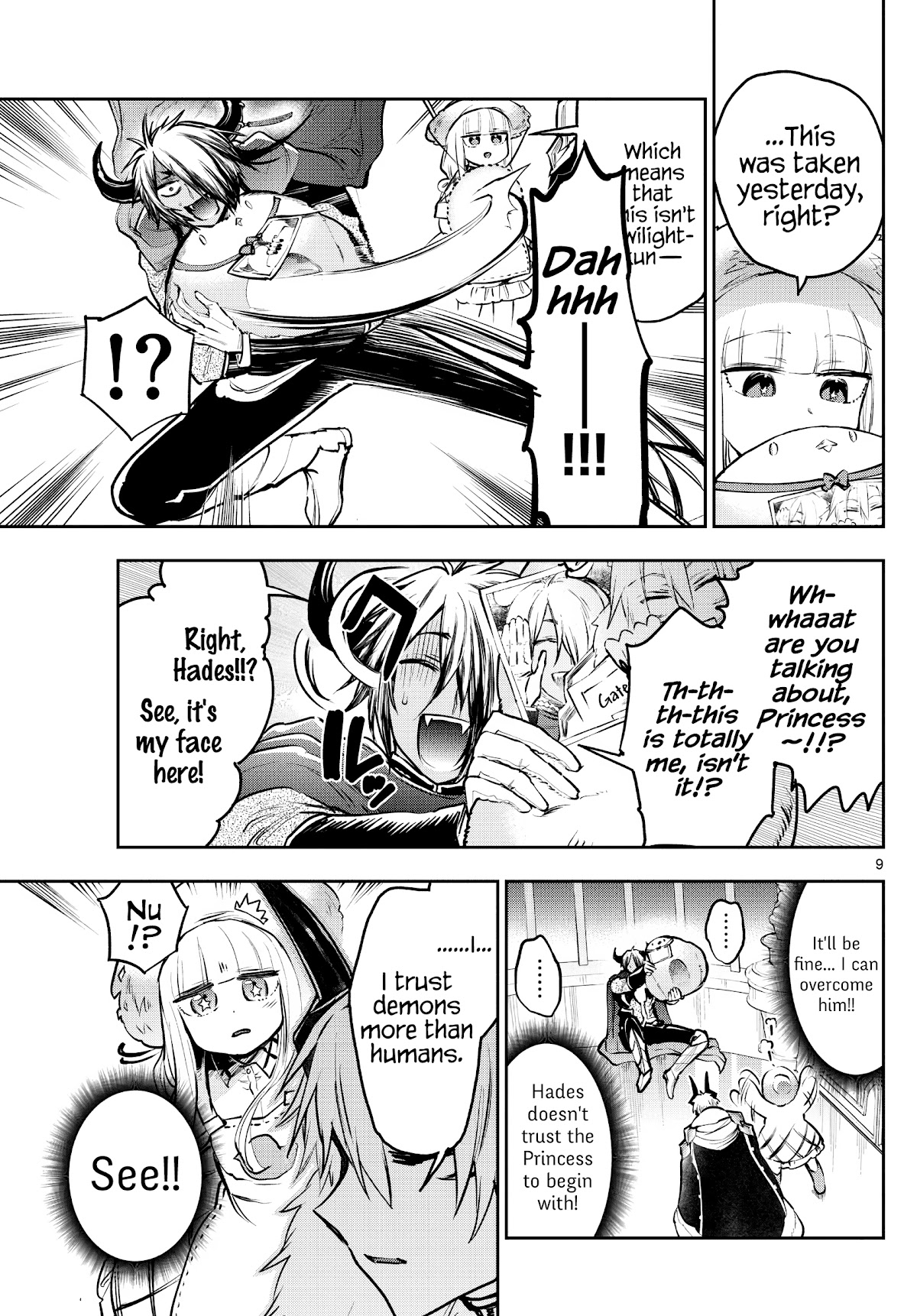 Maou-jou de Oyasumi Chapter 286 - Page 9