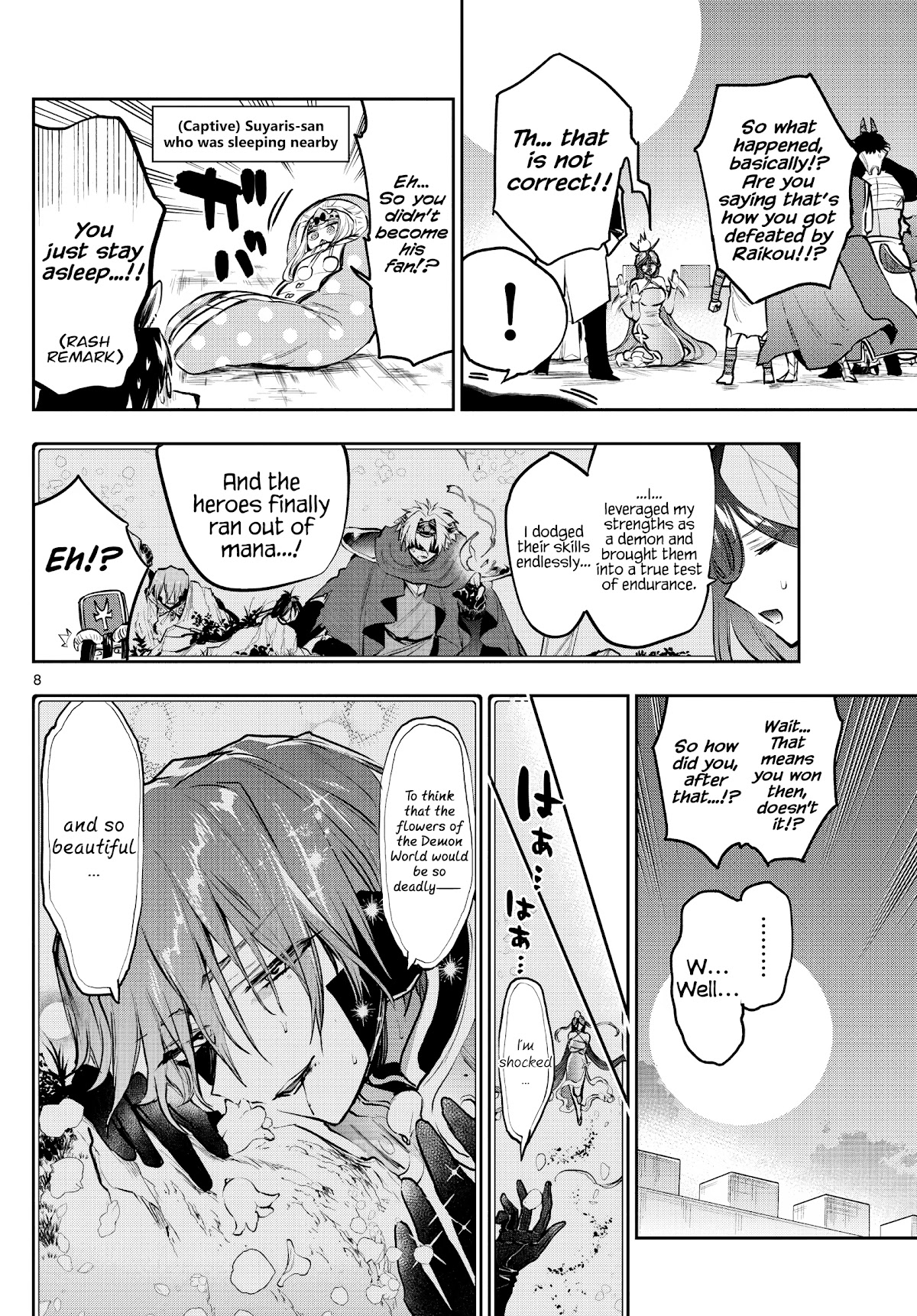 Maou-jou de Oyasumi Chapter 287 - Page 8