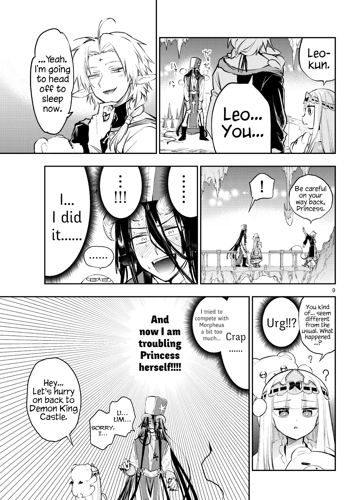Maou-jou de Oyasumi Chapter 289 - Page 9