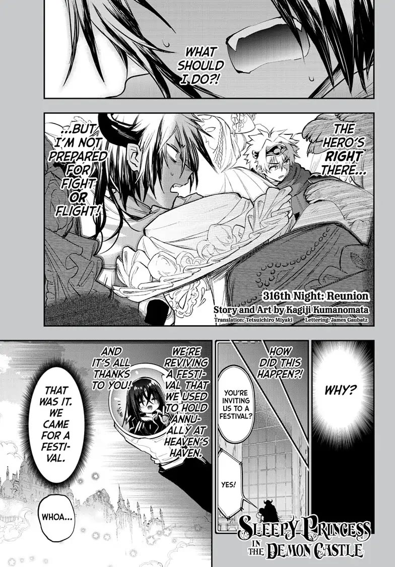 Maou-jou de Oyasumi Chapter 316 - Page 1