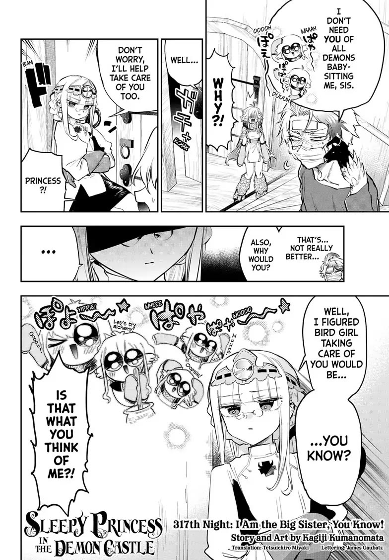 Maou-jou de Oyasumi Chapter 317 - Page 2
