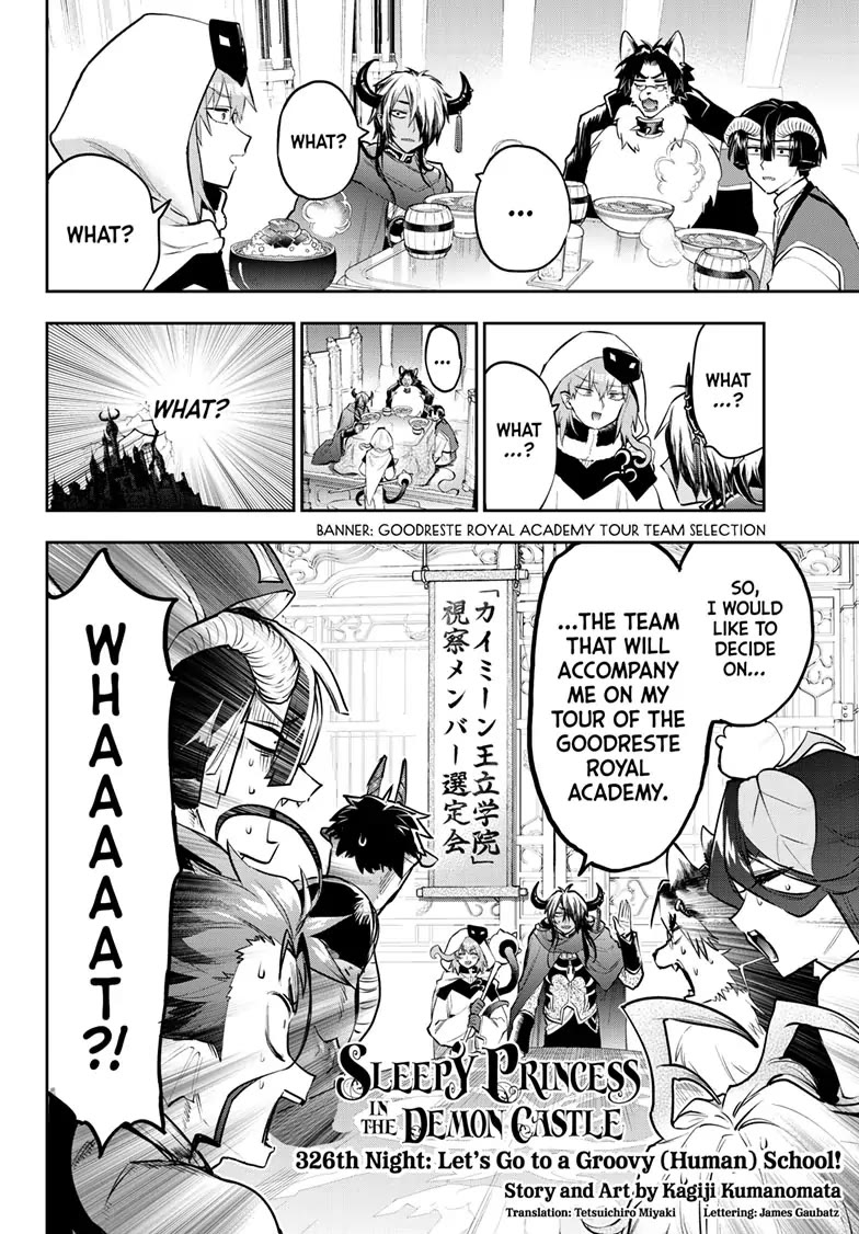 Maou-jou de Oyasumi Chapter 326 - Page 2