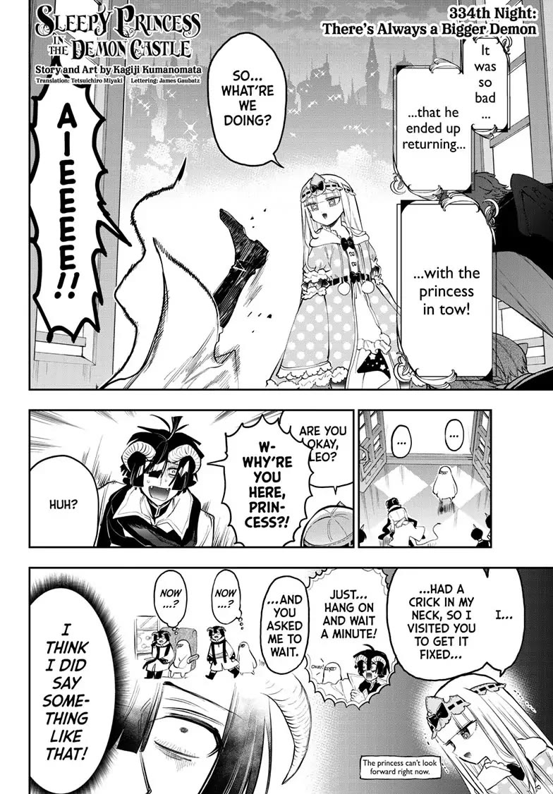 Maou-jou de Oyasumi Chapter 334 - Page 2