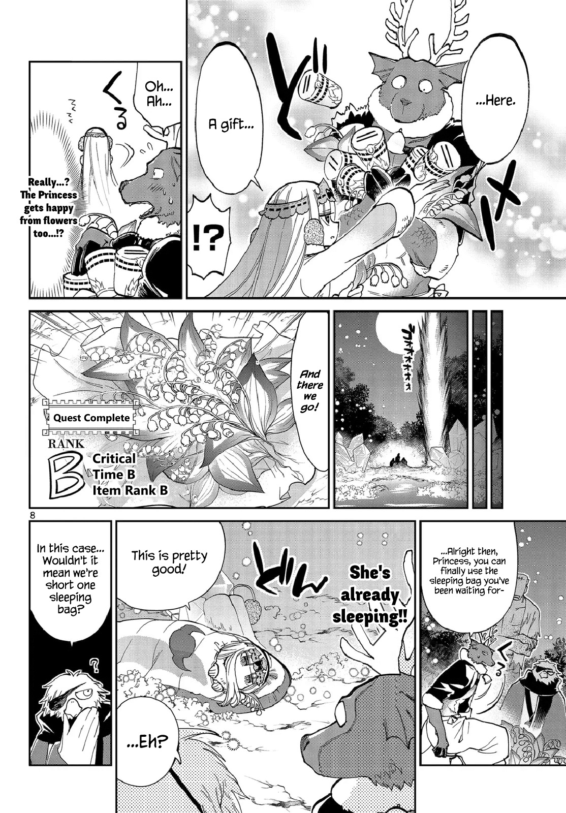 Maou-jou de Oyasumi Chapter 35 - Page 8