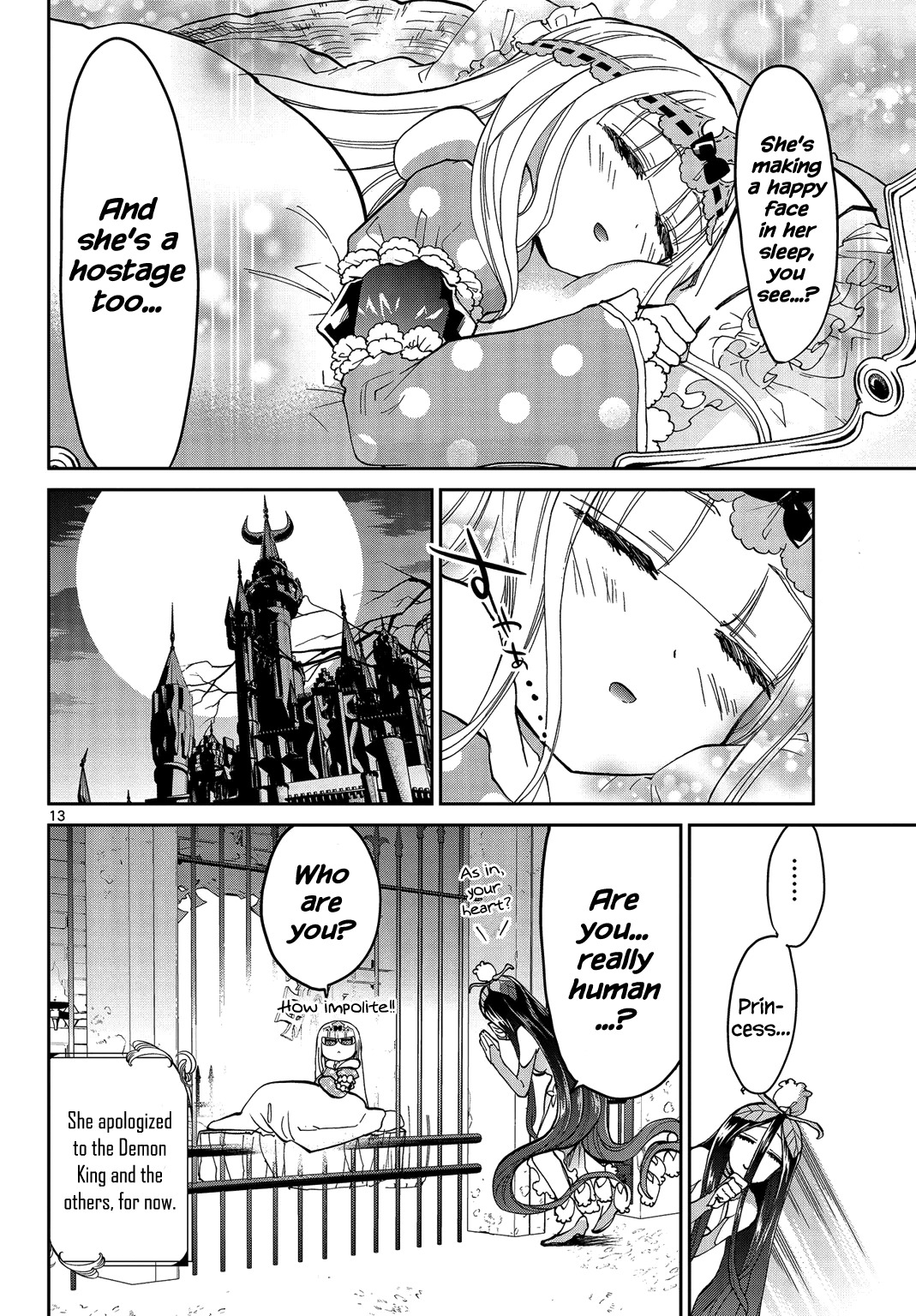 Maou-jou de Oyasumi Chapter 37 - Page 12