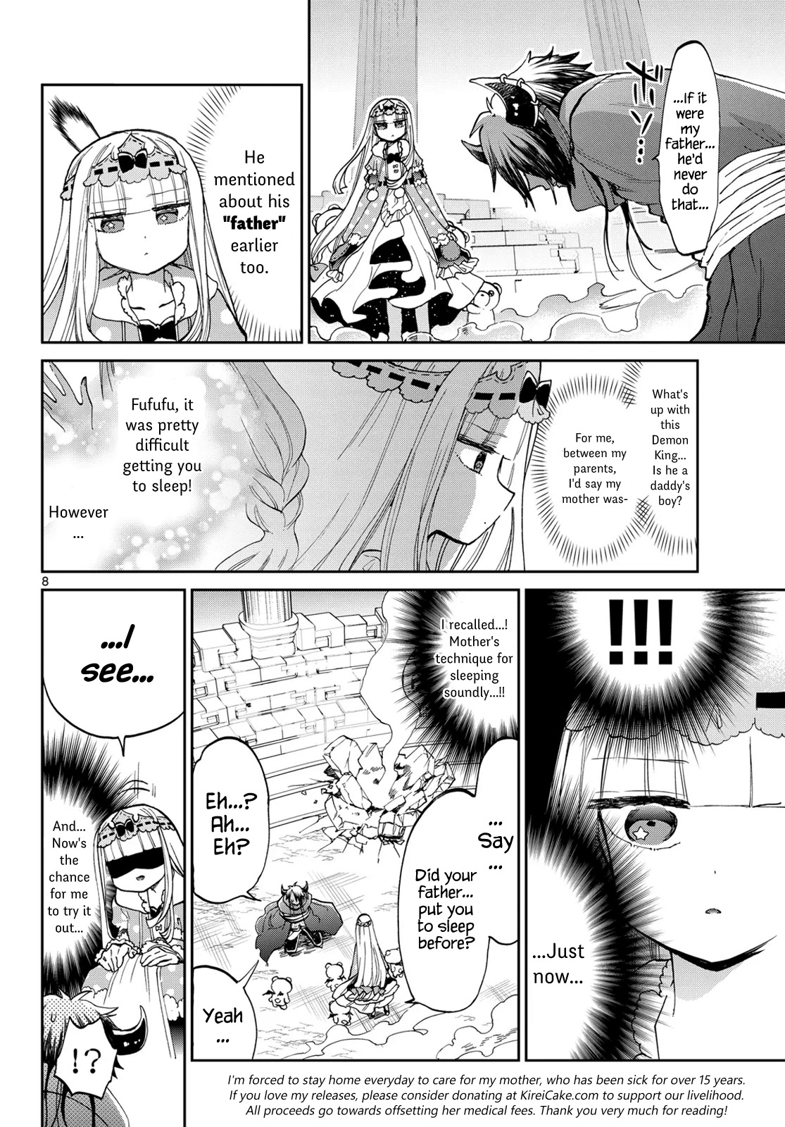 Maou-jou de Oyasumi Chapter 38 - Page 8