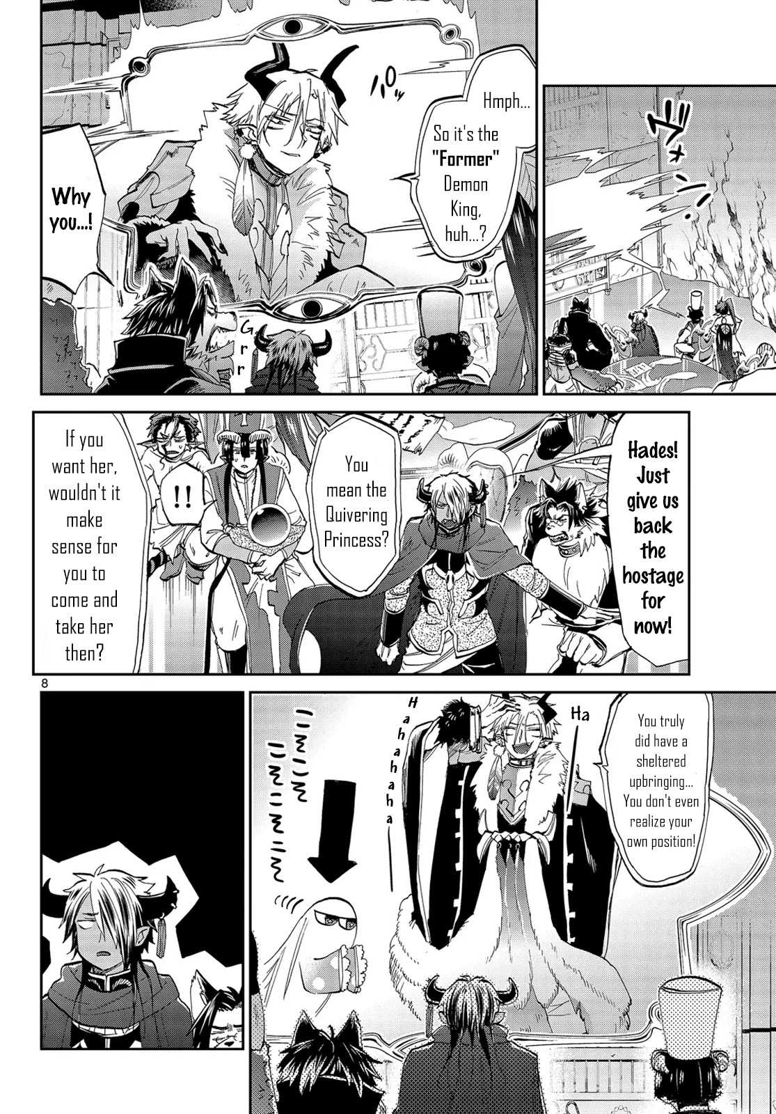 Maou-jou de Oyasumi Chapter 45 - Page 8