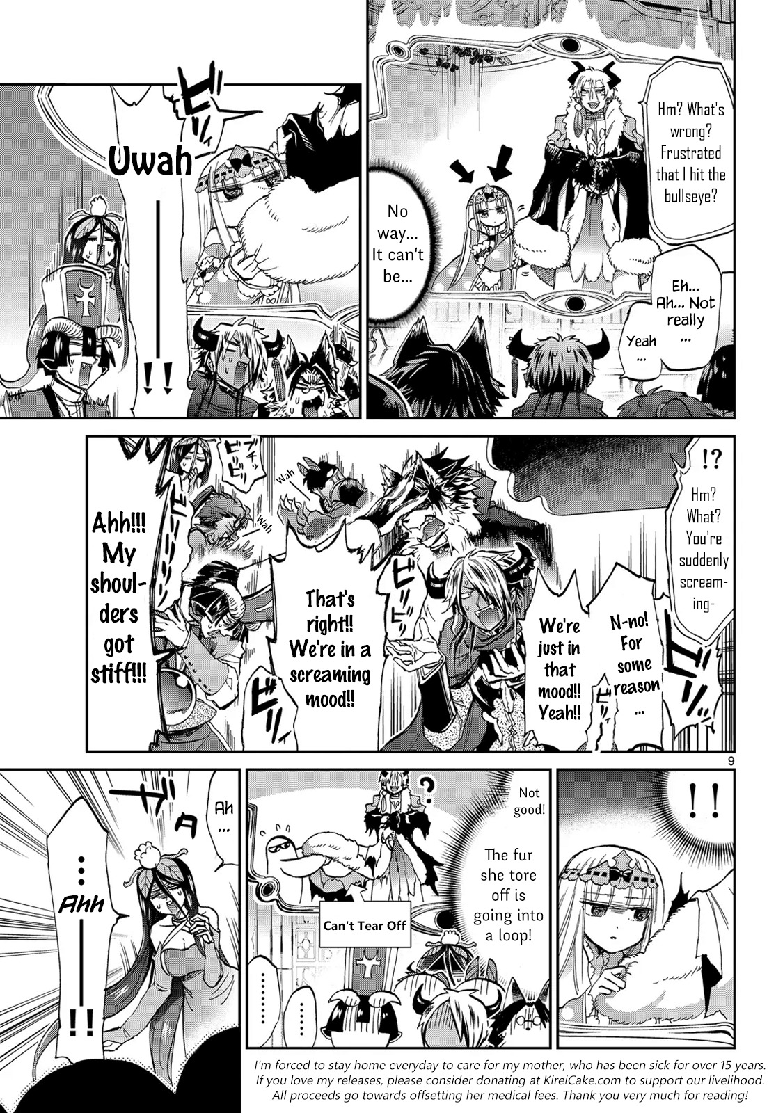 Maou-jou de Oyasumi Chapter 45 - Page 9