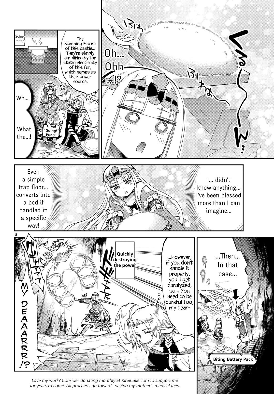 Maou-jou de Oyasumi Chapter 46 - Page 6