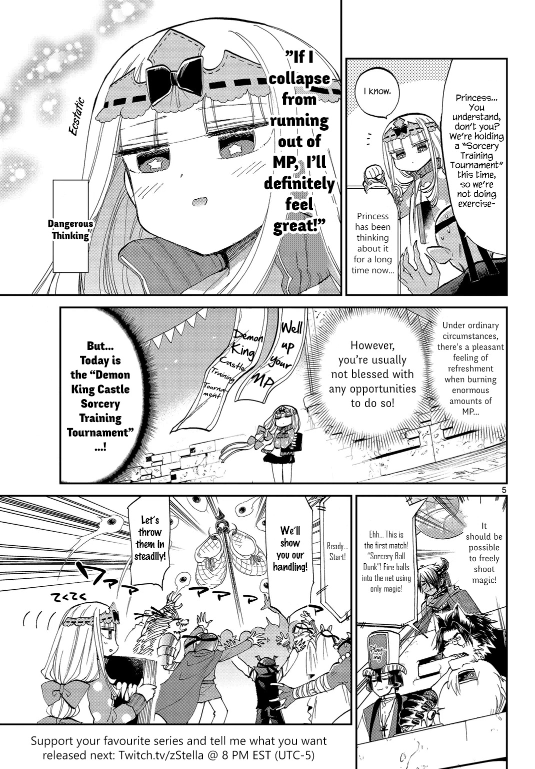 Maou-jou de Oyasumi Chapter 48 - Page 5