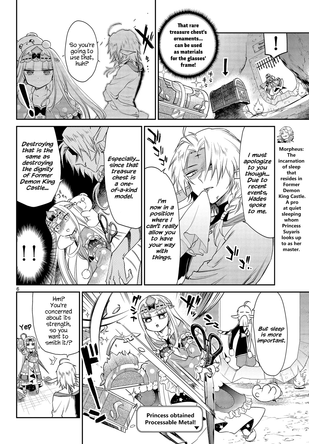 Maou-jou de Oyasumi Chapter 49 - Page 6