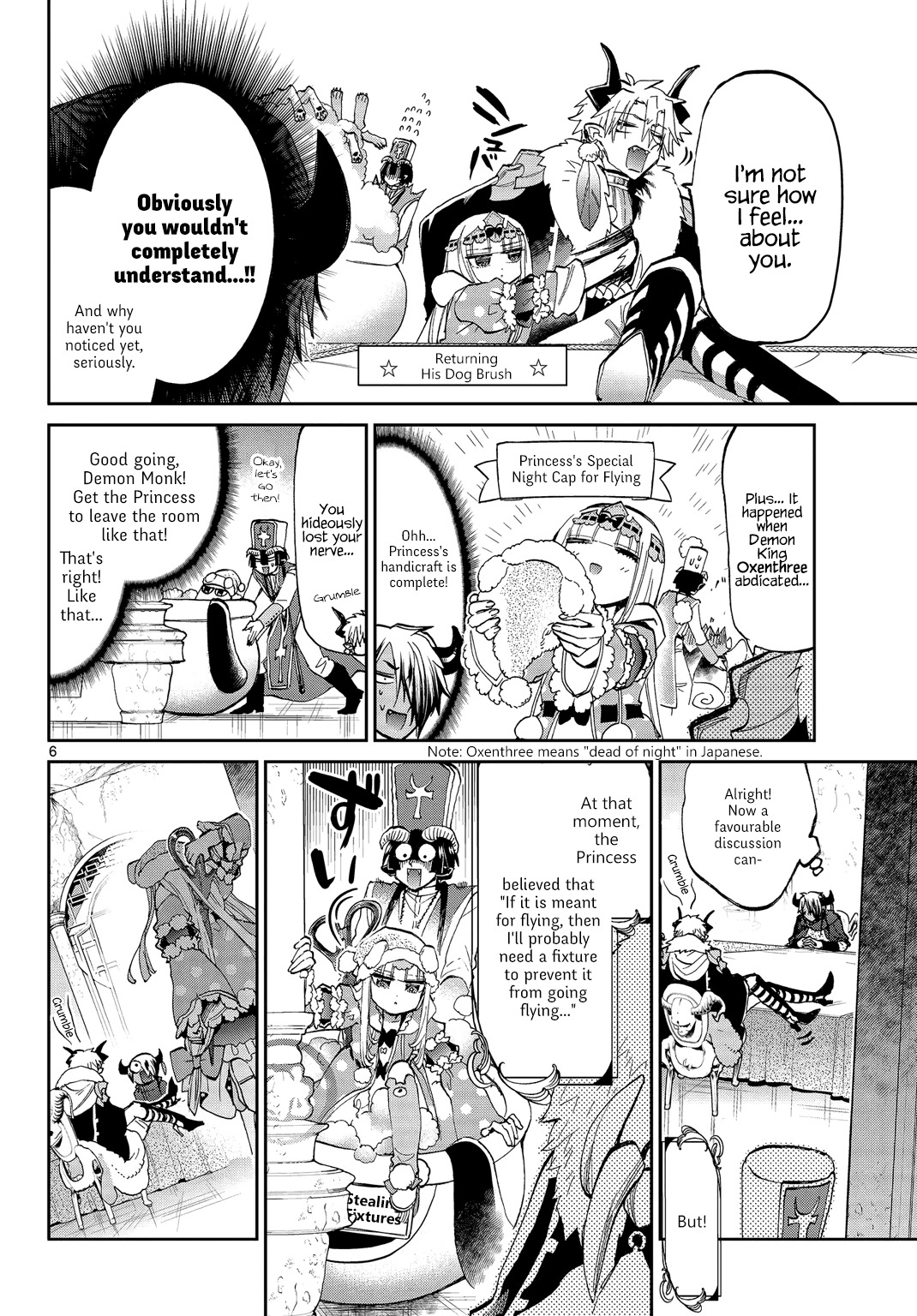 Maou-jou de Oyasumi Chapter 50 - Page 6
