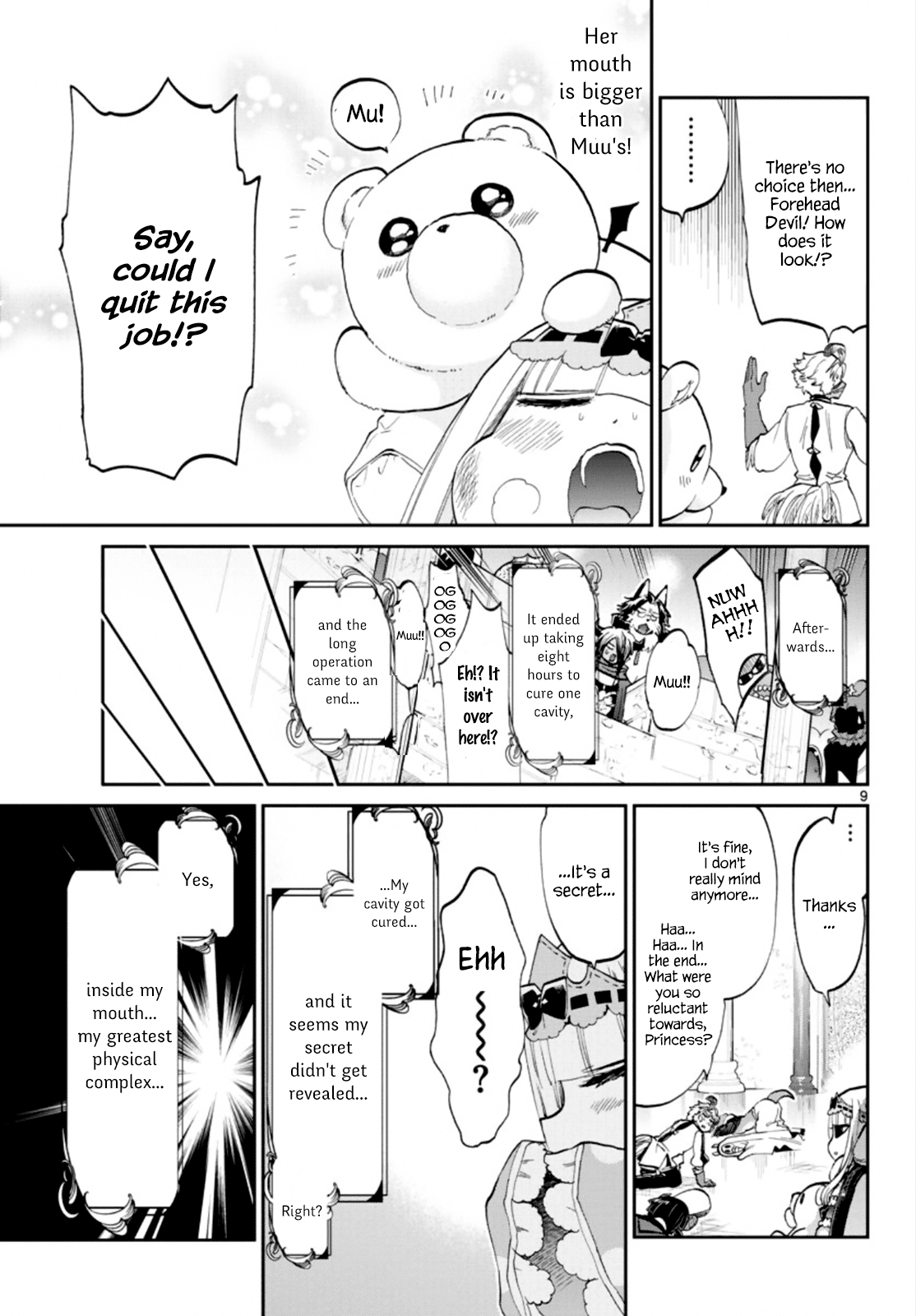 Maou-jou de Oyasumi Chapter 58 - Page 9