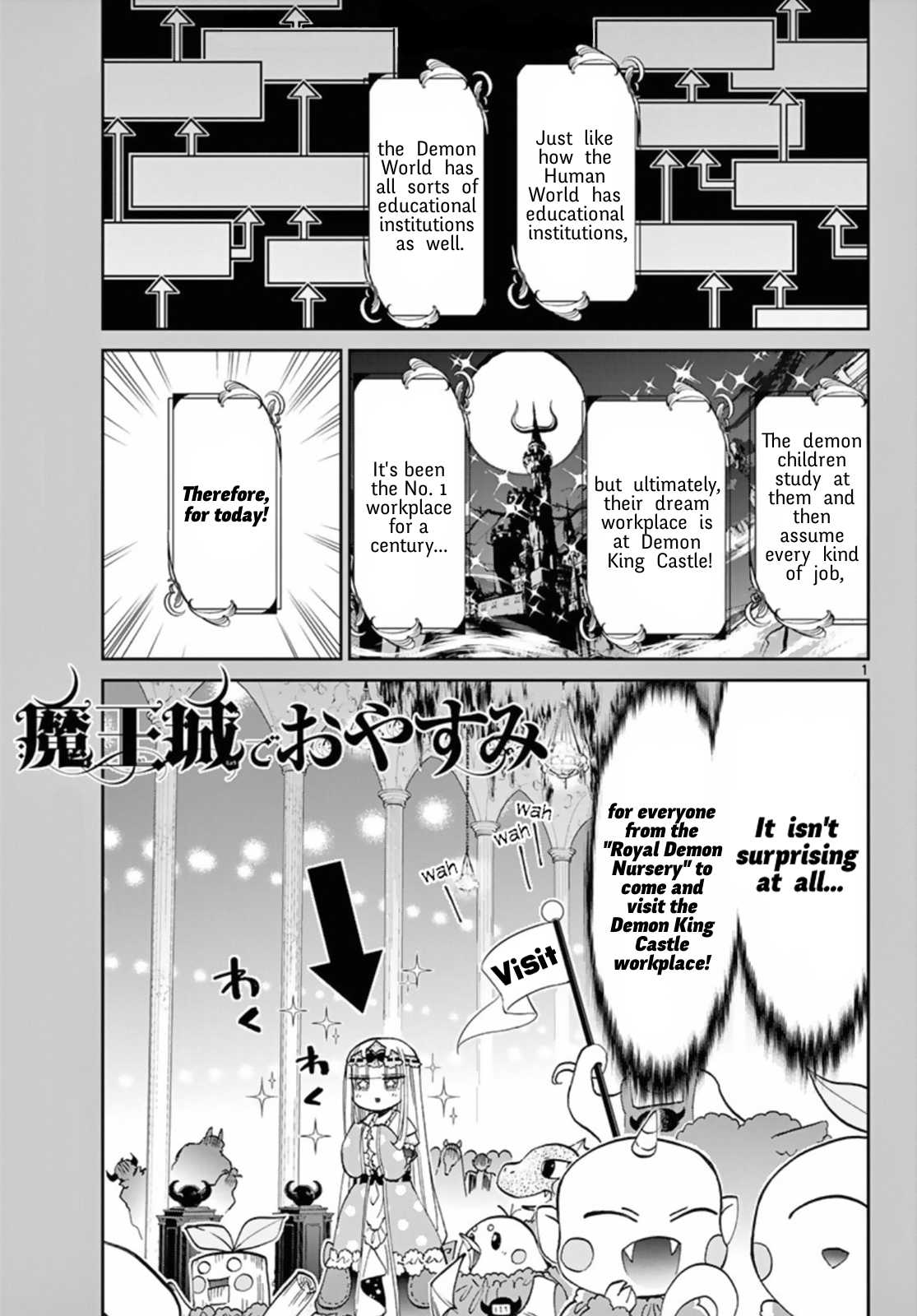 Maou-jou de Oyasumi Chapter 62 - Page 1