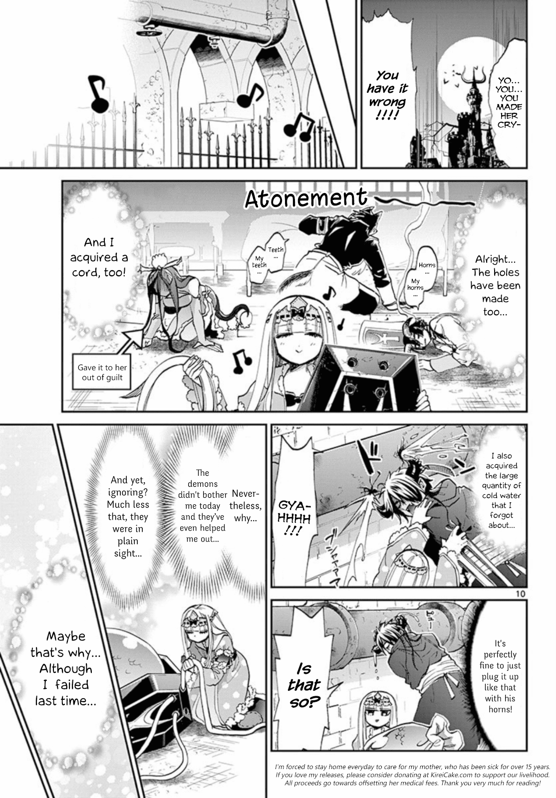 Maou-jou de Oyasumi Chapter 63 - Page 10
