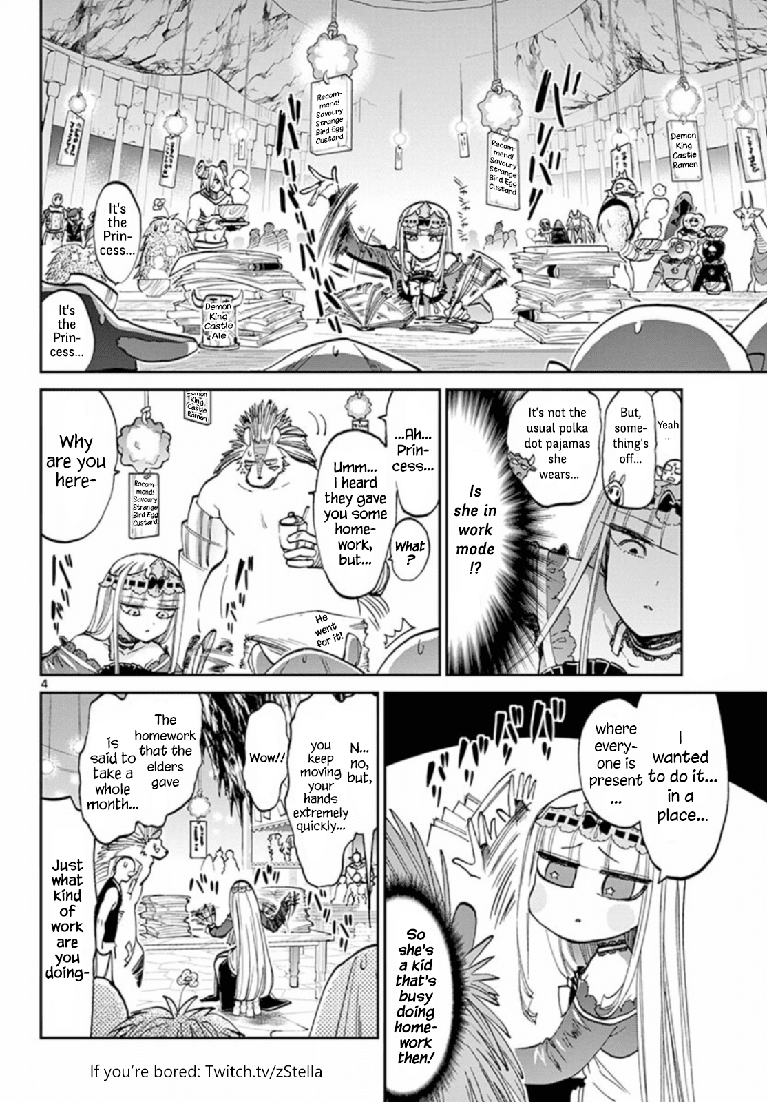 Maou-jou de Oyasumi Chapter 64 - Page 4