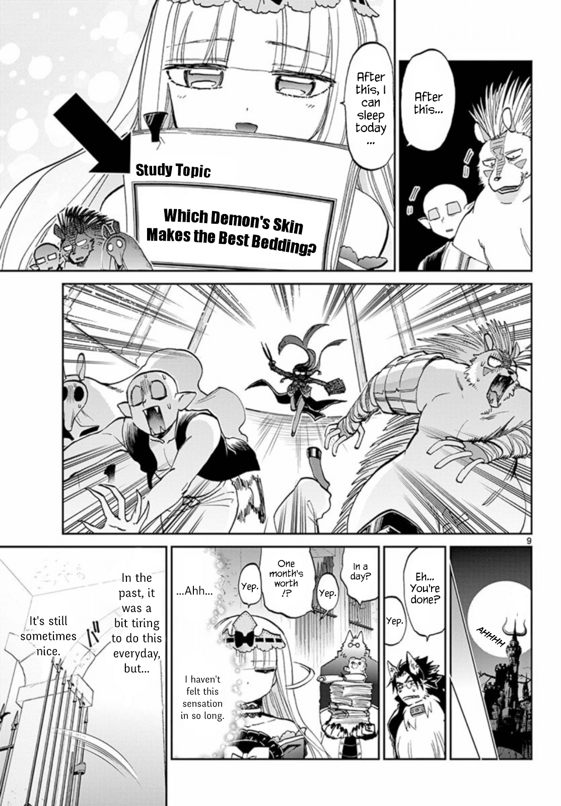 Maou-jou de Oyasumi Chapter 64 - Page 9